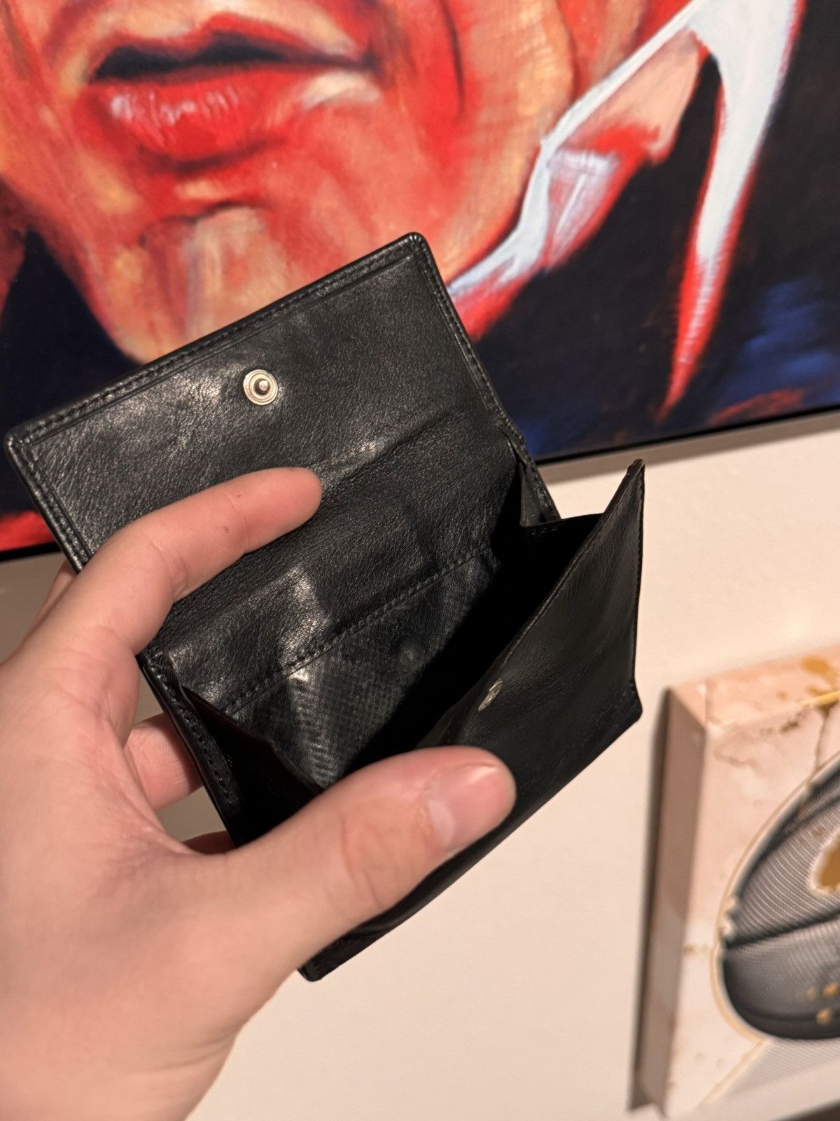 Lancel Lancel Black Leather Wallet Size ONE SIZE - 3 Thumbnail