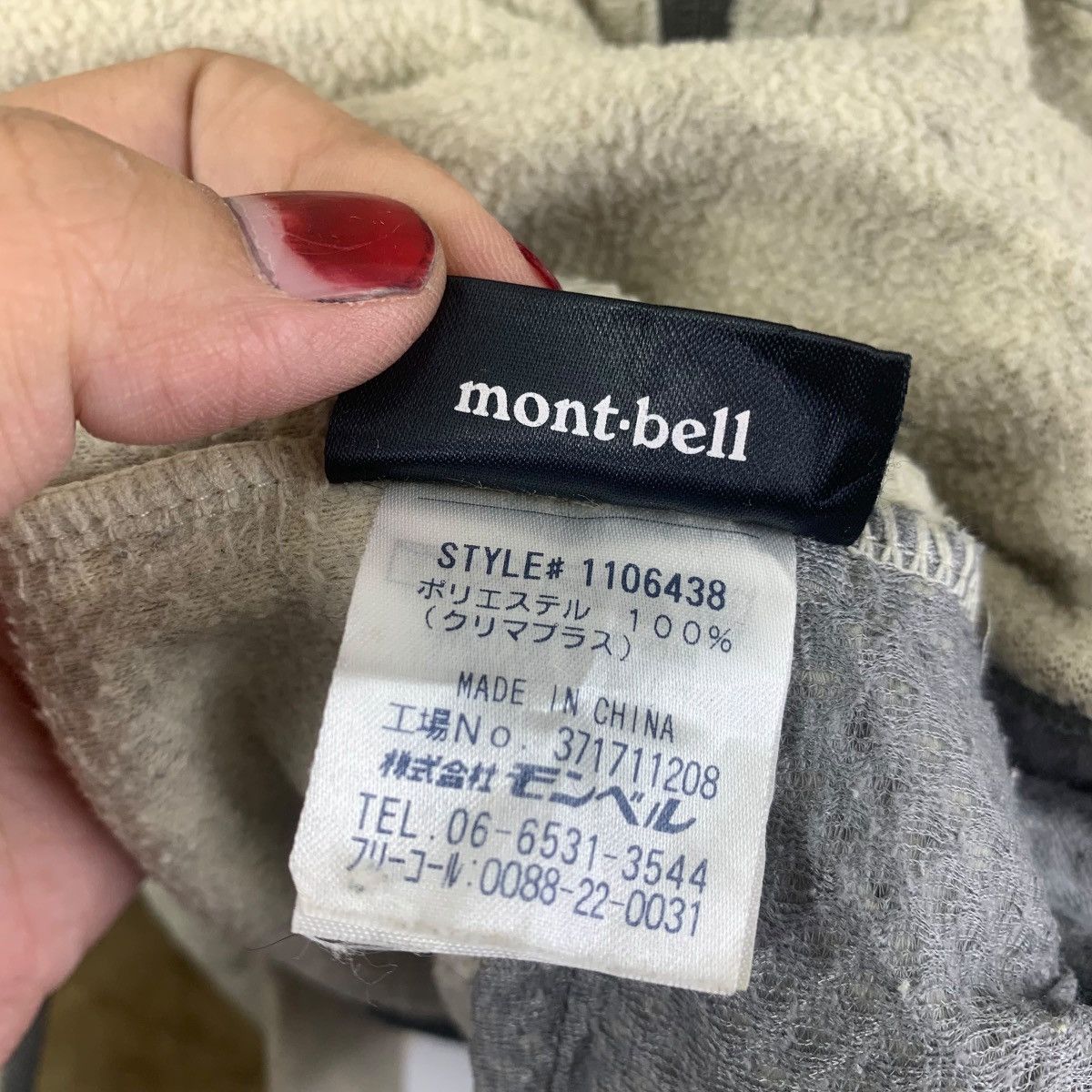 Montbell Vintage MONT-BELL Zipper Pocket Fleece Sweater Size US L / EU 52-54 / 3 - 8 Thumbnail