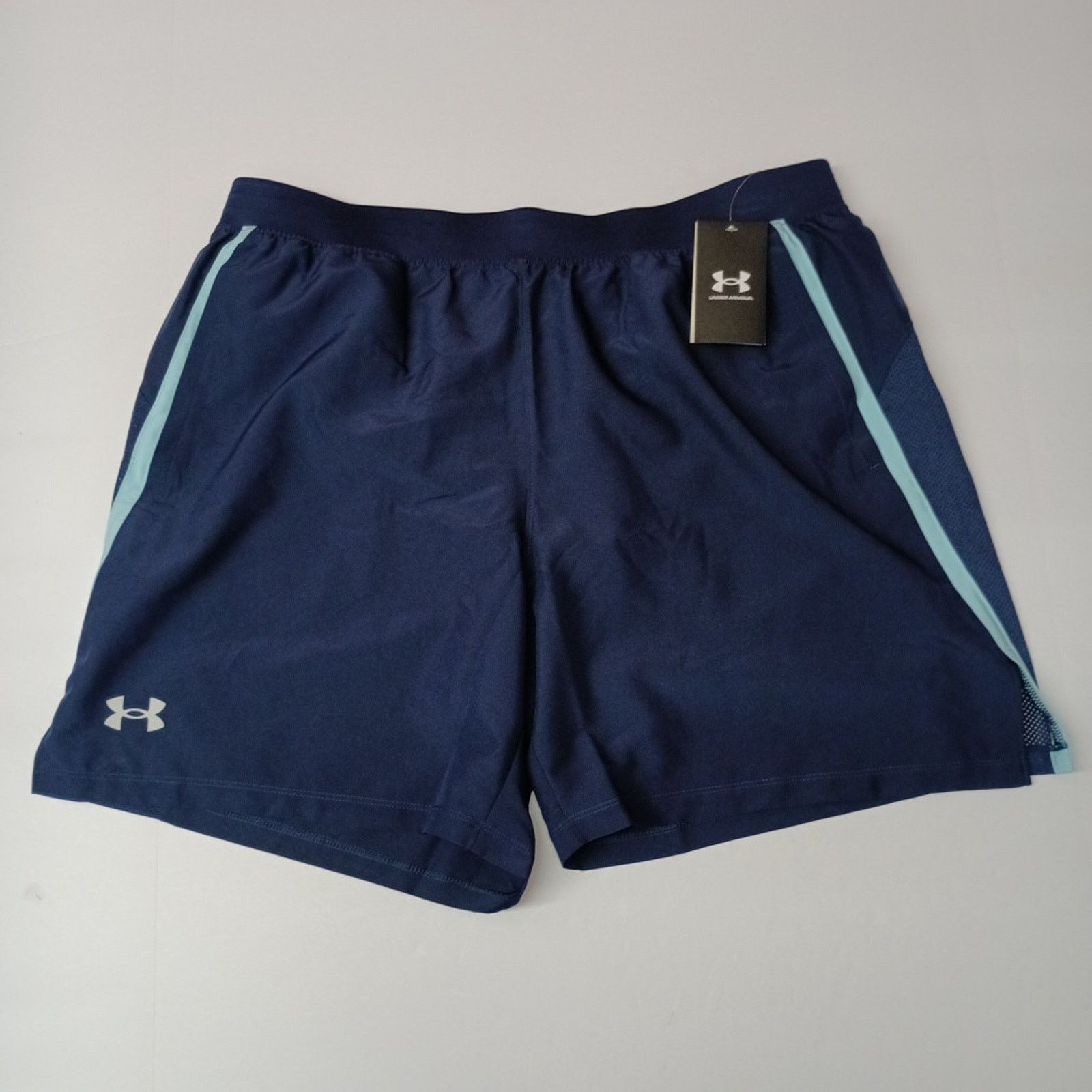 Under Armour Under Armour Fitted Shorts Men's Size XL Blue Drawstring Size US 36 / EU 52 - 1 Thumbnail