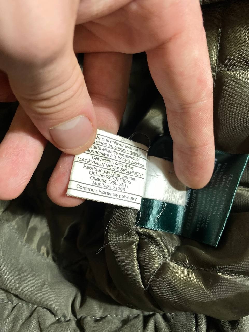 Polo Ralph Lauren Faux Fur-Trim Down Parka Size L