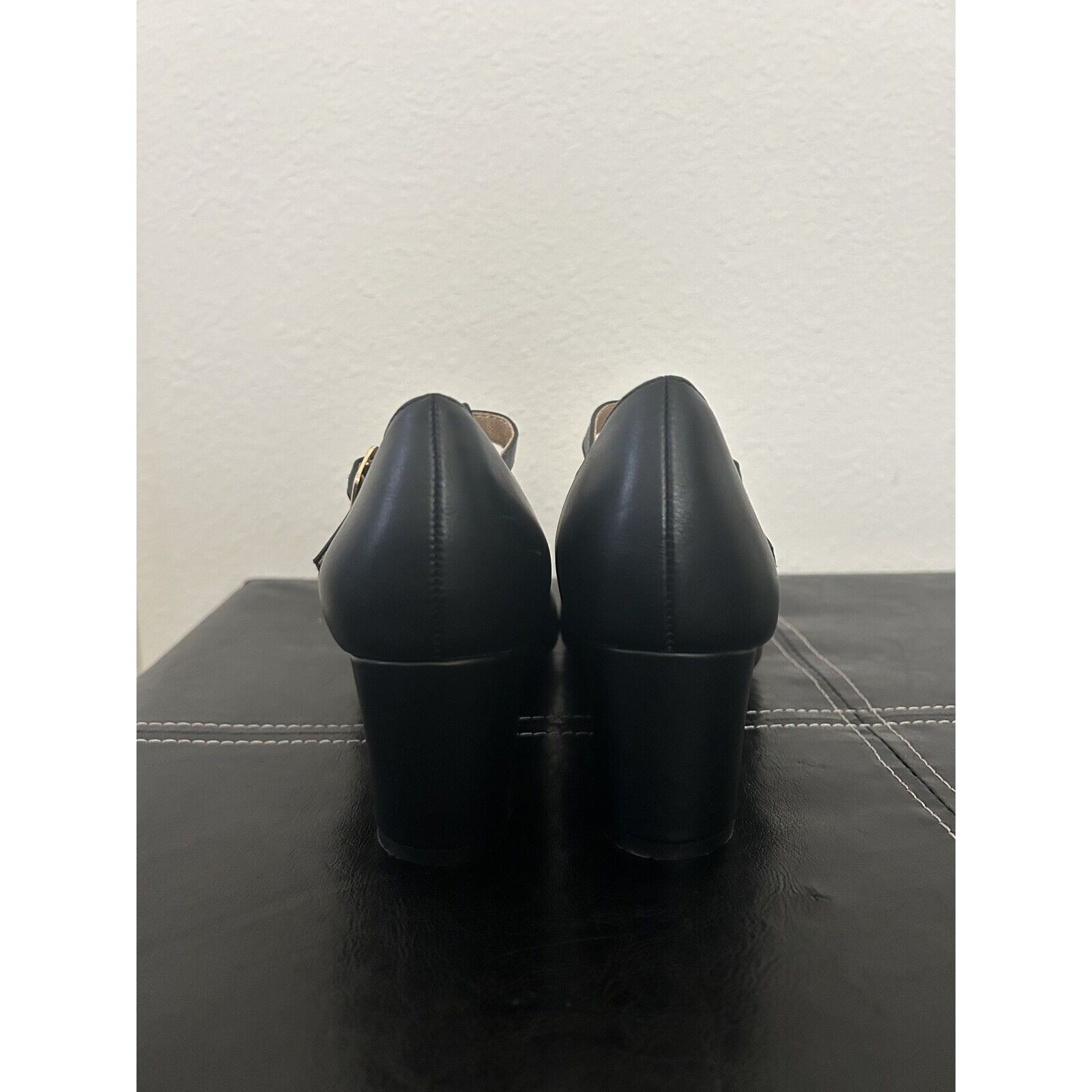 Other IDIFU Women's Pumps Dress Shoes for Women Mary Jane Low Chun Size US 10 / IT 40 - 4 Thumbnail