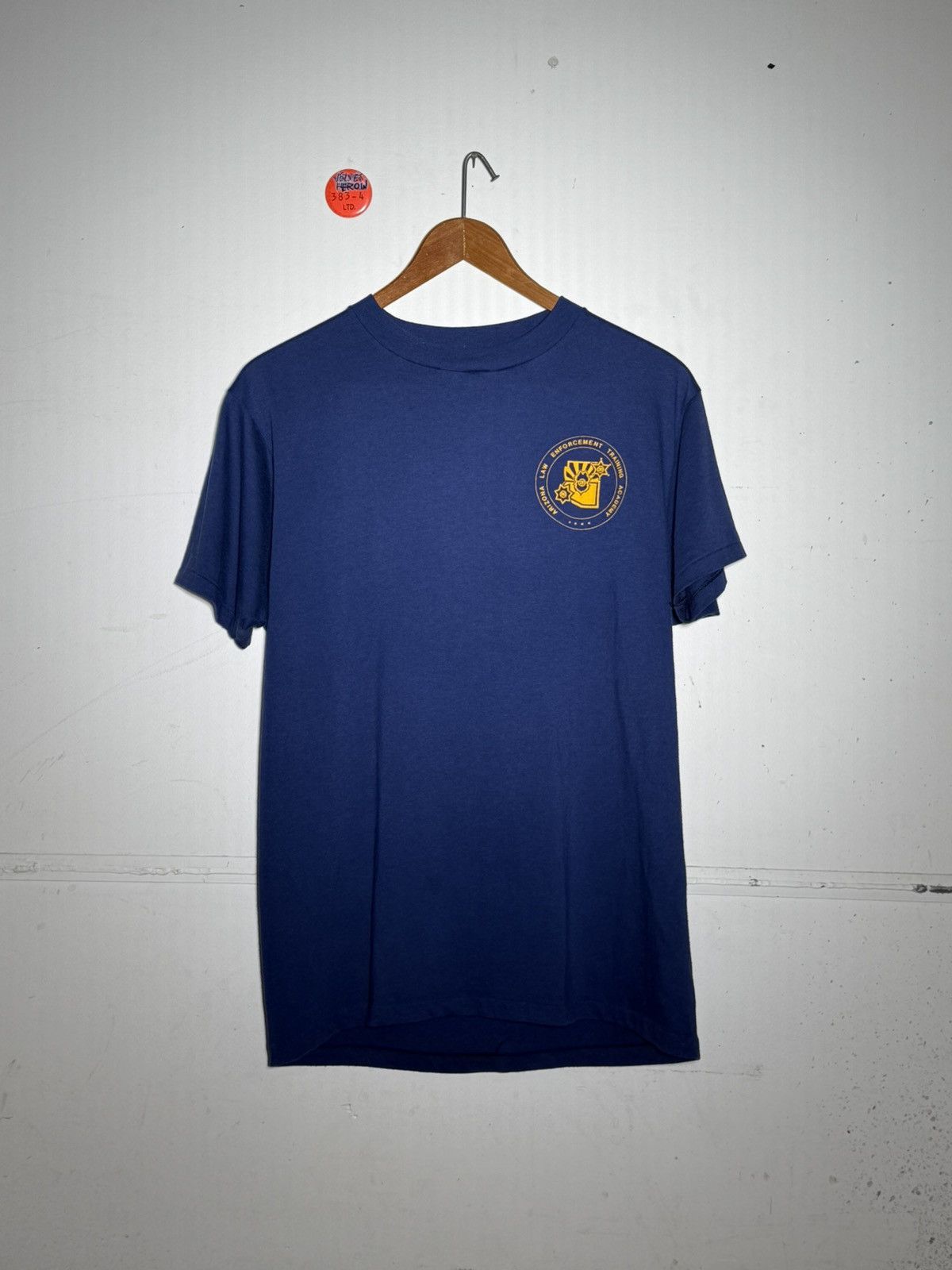 Vintage 80s Arizona police training shirt Size US L / EU 52-54 / 3 - 1 Thumbnail