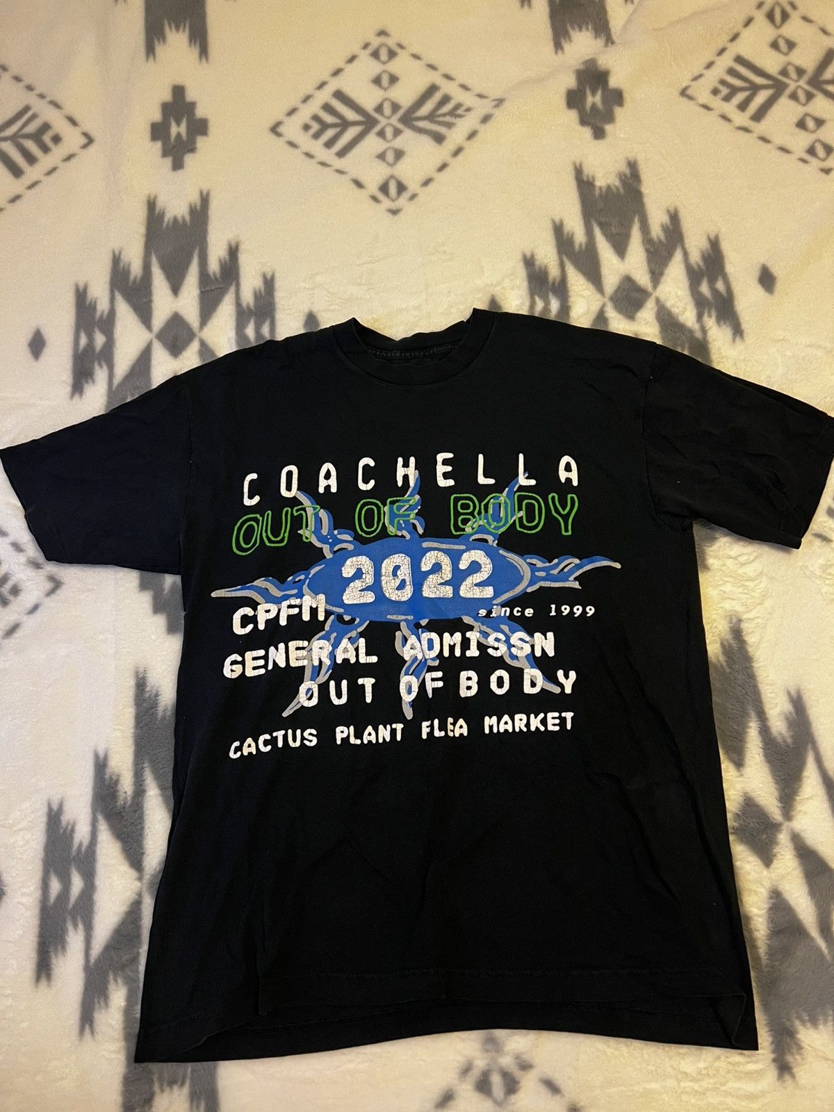Cactus Plant Flea Market × Coachella CPFM x Coachella Vintage Tee Size US L / EU 52-54 / 3 - 1 Thumbnail