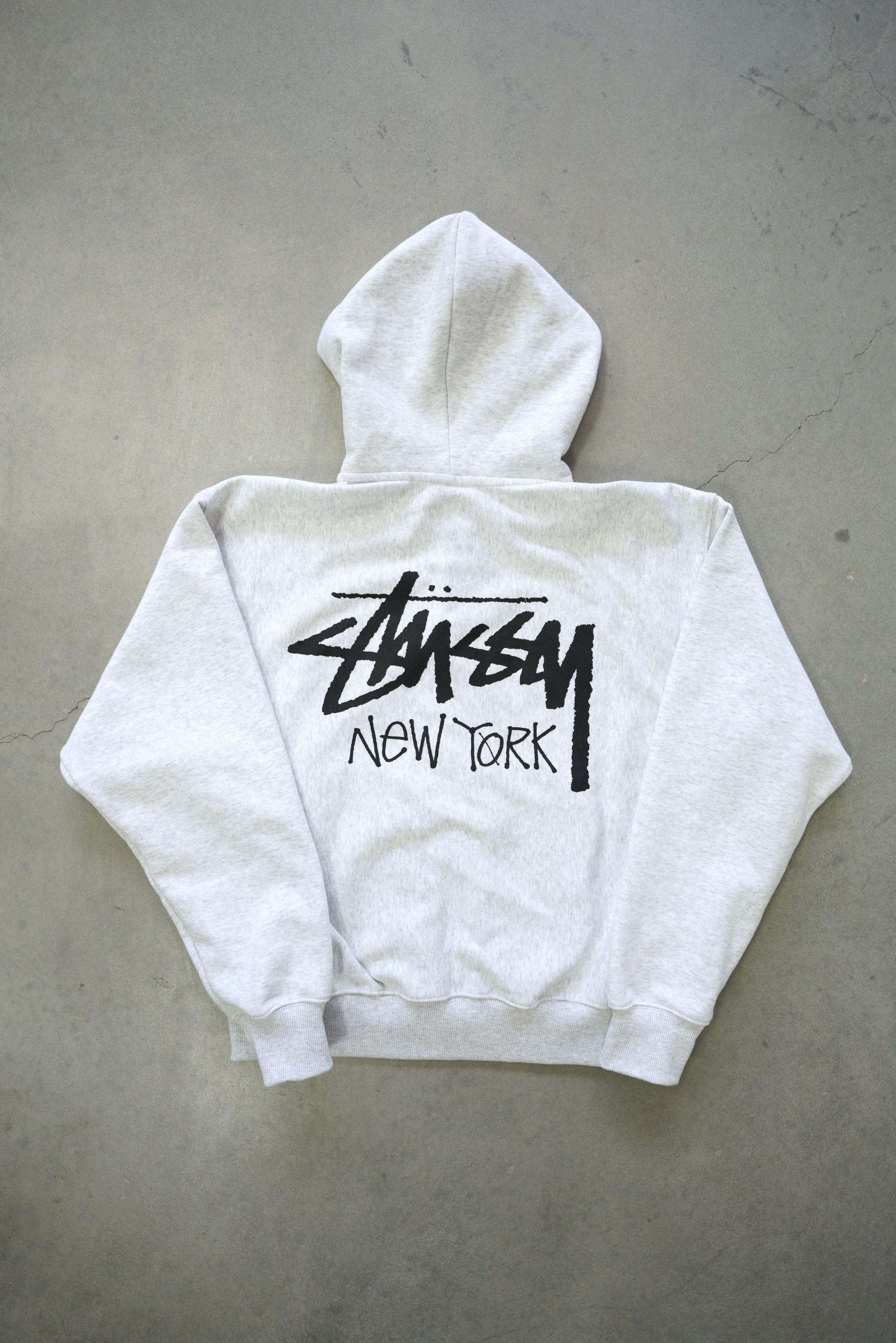 Stussy Stussy New York Zip-up - Gray | Grailed