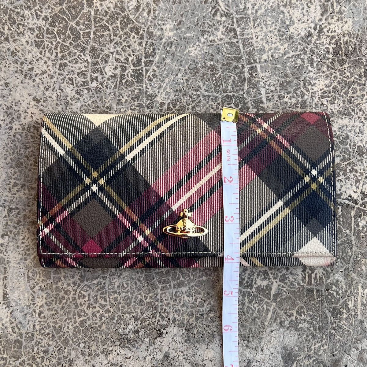 Vivienne Westwood Vivienne Westwood Tartan Long Wallet Size ONE SIZE - 3 Thumbnail