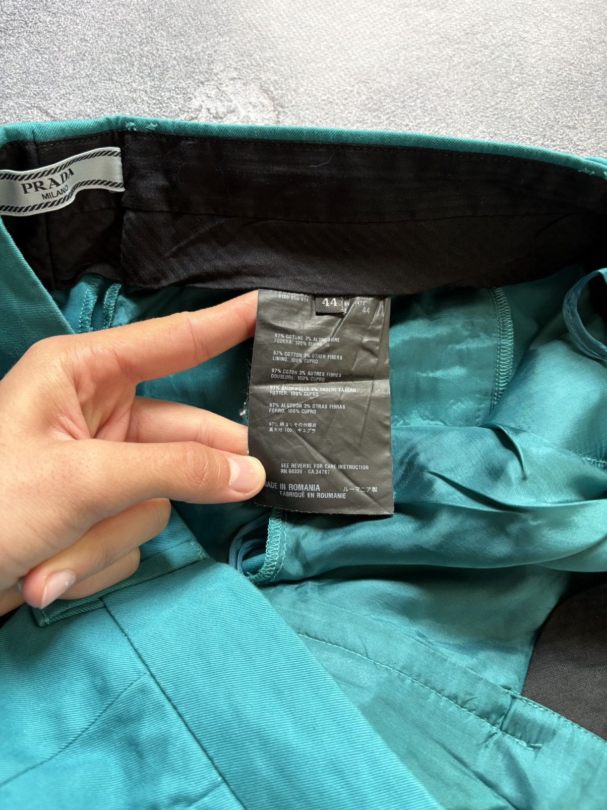 Prada Vintage Prada Jacket Pants And Skirt Luxury Suit Set Rare Size M / US 6-8 / IT 42-44 - 13 Thumbnail