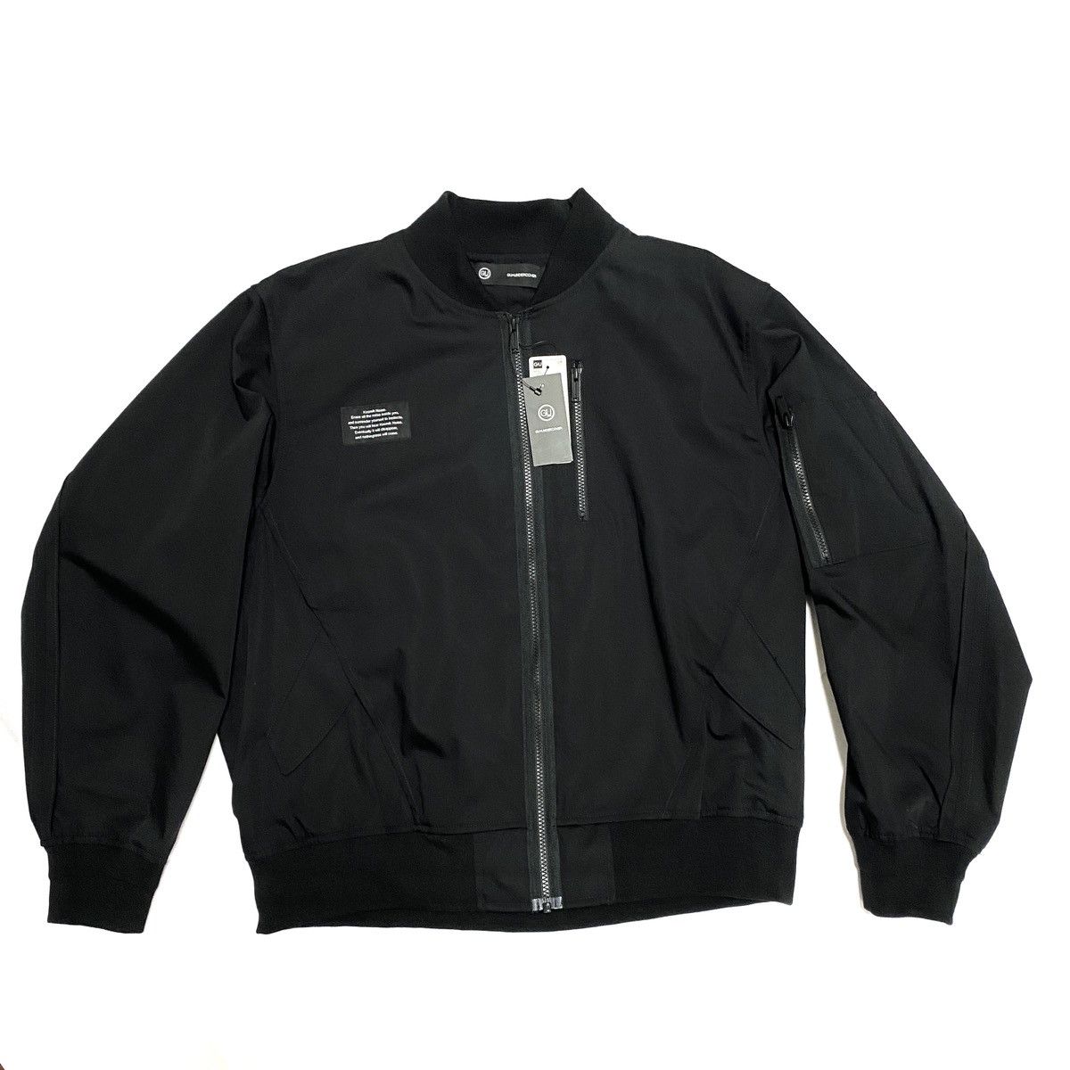 Japanese Brand × Jun Takahashi × Undercover Undercover × GU Kosmik Noise Blouson Type Jacket Black Size US M / EU 48-50 / 2 - 1 Thumbnail