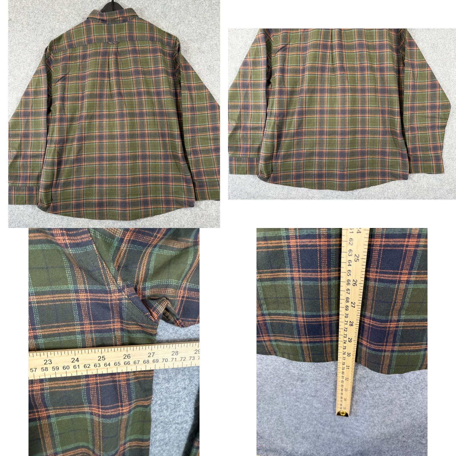 Eddie Bauer Eddie Bauer Flannel Shirt Mens 2XL Green Plaid Button-Up Long Sleeve NWT Size US XXL / EU 58 / 5 - 9 Thumbnail