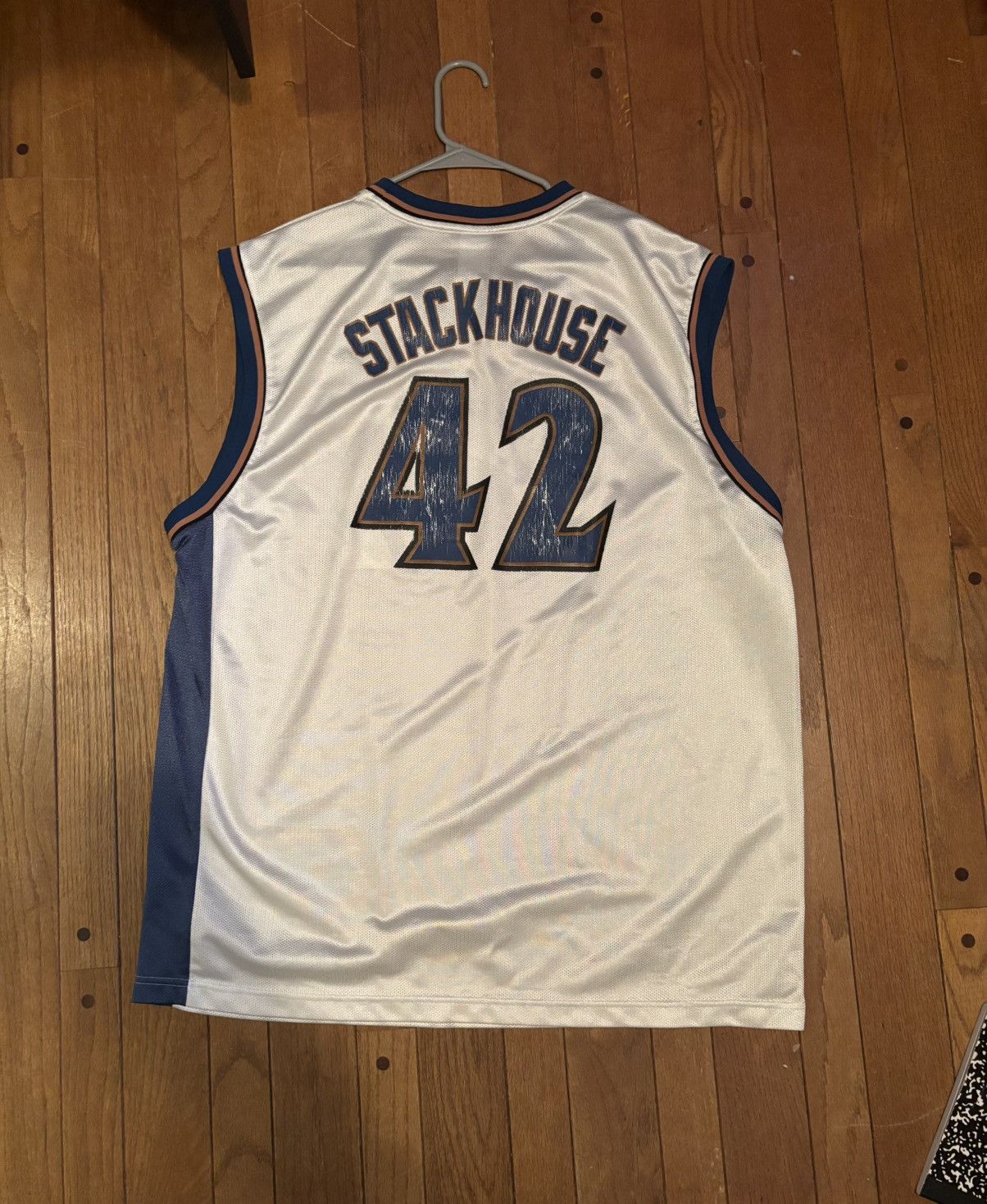 NBA × Reebok Vintage Washington Wizards Jersey Size US XL / EU 56 / 4 - 2 Thumbnail