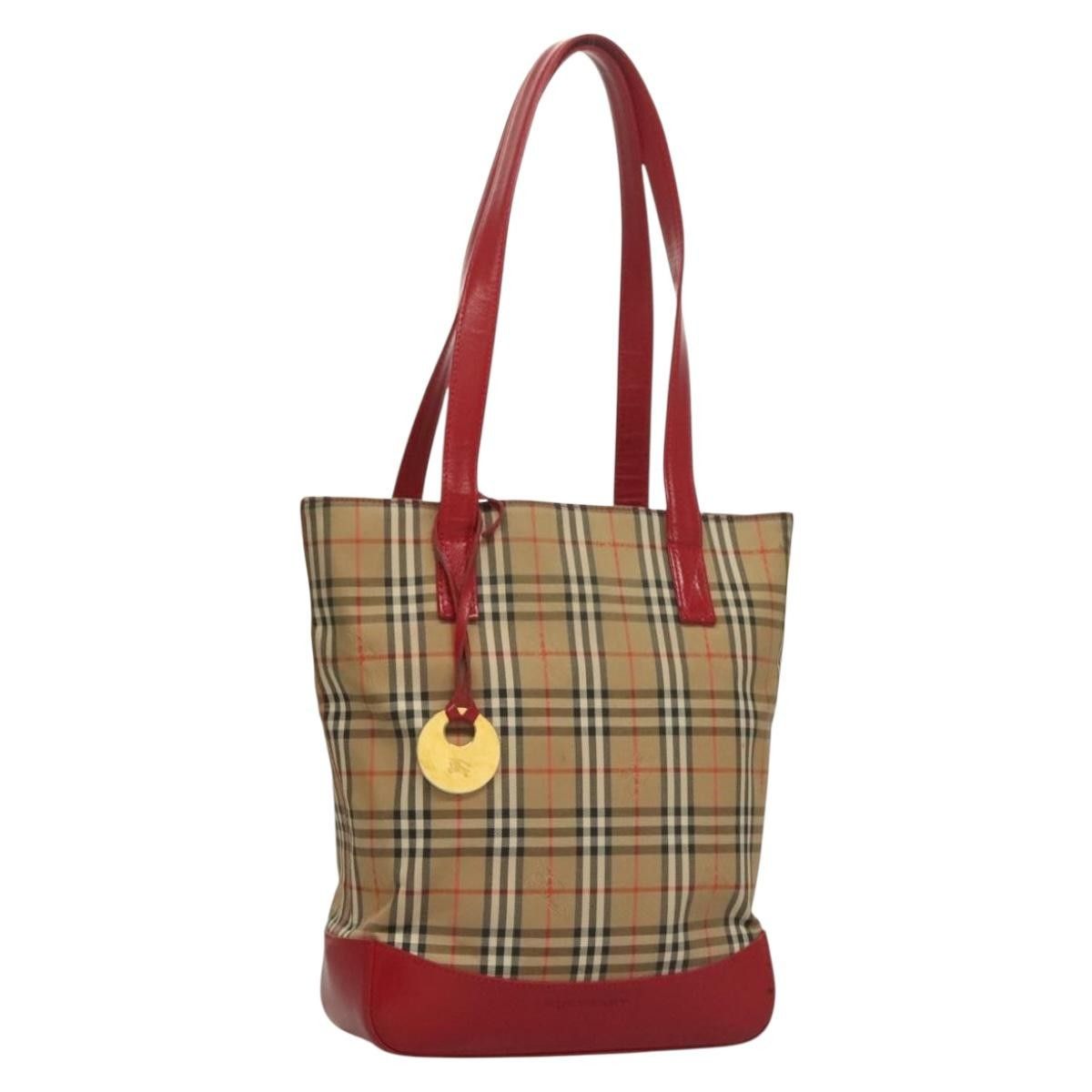 Burberry Burberry Nova Check Tote canvas check pattern Size ONE SIZE - 1 Thumbnail
