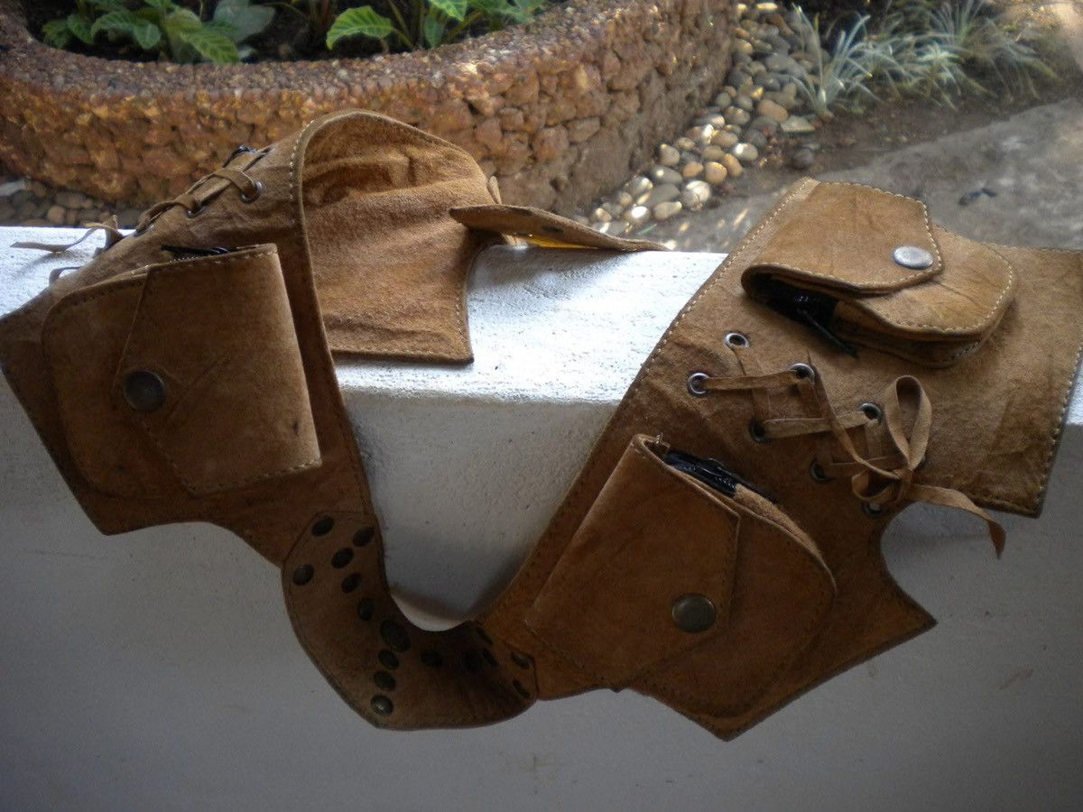 Japanese Brand × Leather × Seditionaries LEATHER BELT BAG FULL LEATHER Size ONE SIZE - 2 Thumbnail