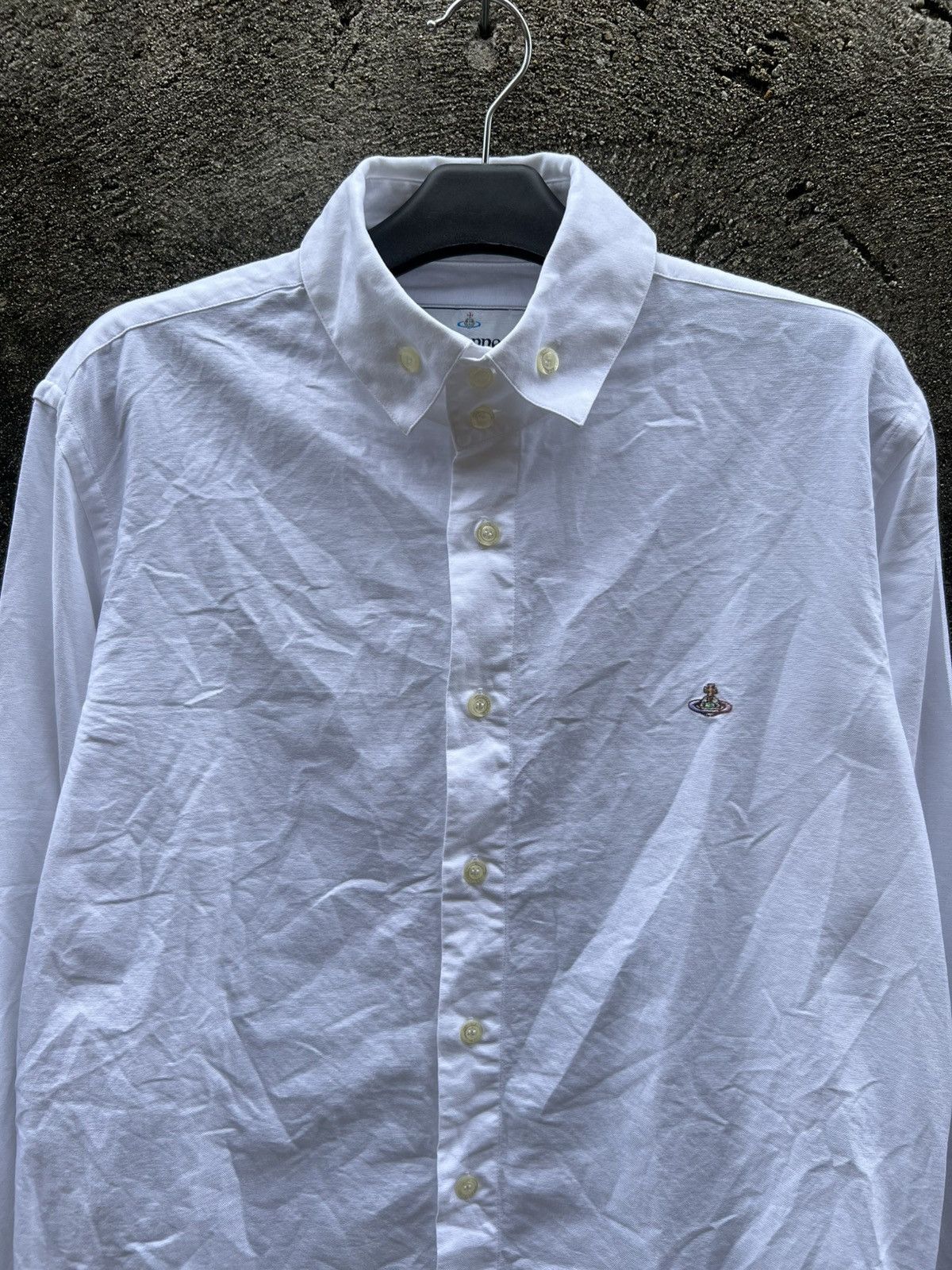 Vivienne Westwood Vivienne Westwood Orb White Shirt Size US L / EU 52-54 / 3 - 2 Thumbnail