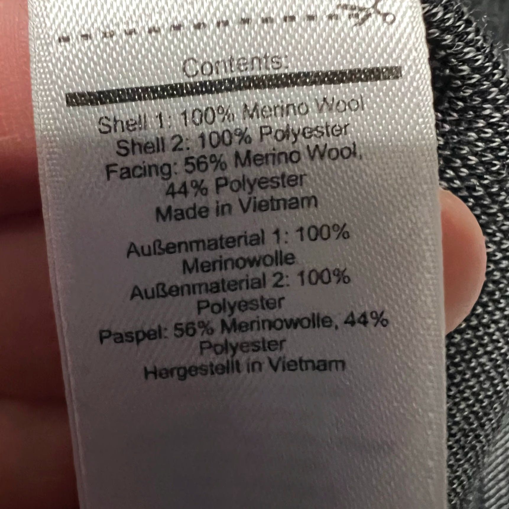Smartwool Smartwool Merino Jacket M Mens Gray Wool Blend Full Zip Pockets Hood Windbreaker (Unless) Size US M / EU 48-50 / 2 - 7 Thumbnail