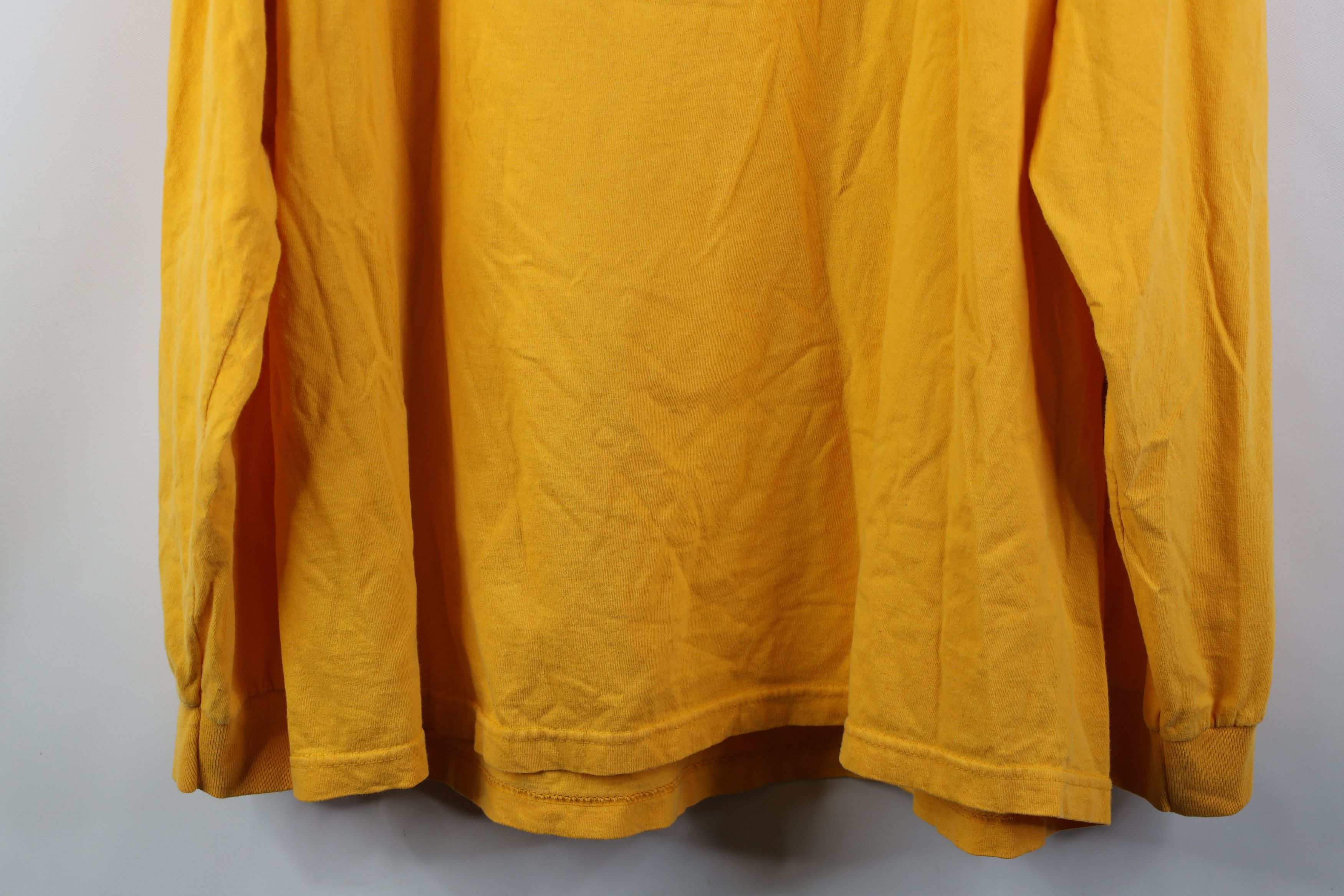 Harley Davidson Vintage Y2K Harley Davidson Spell Long Sleeve T-Shirt Yellow Size US XXL / EU 58 / 5 - 16 Thumbnail