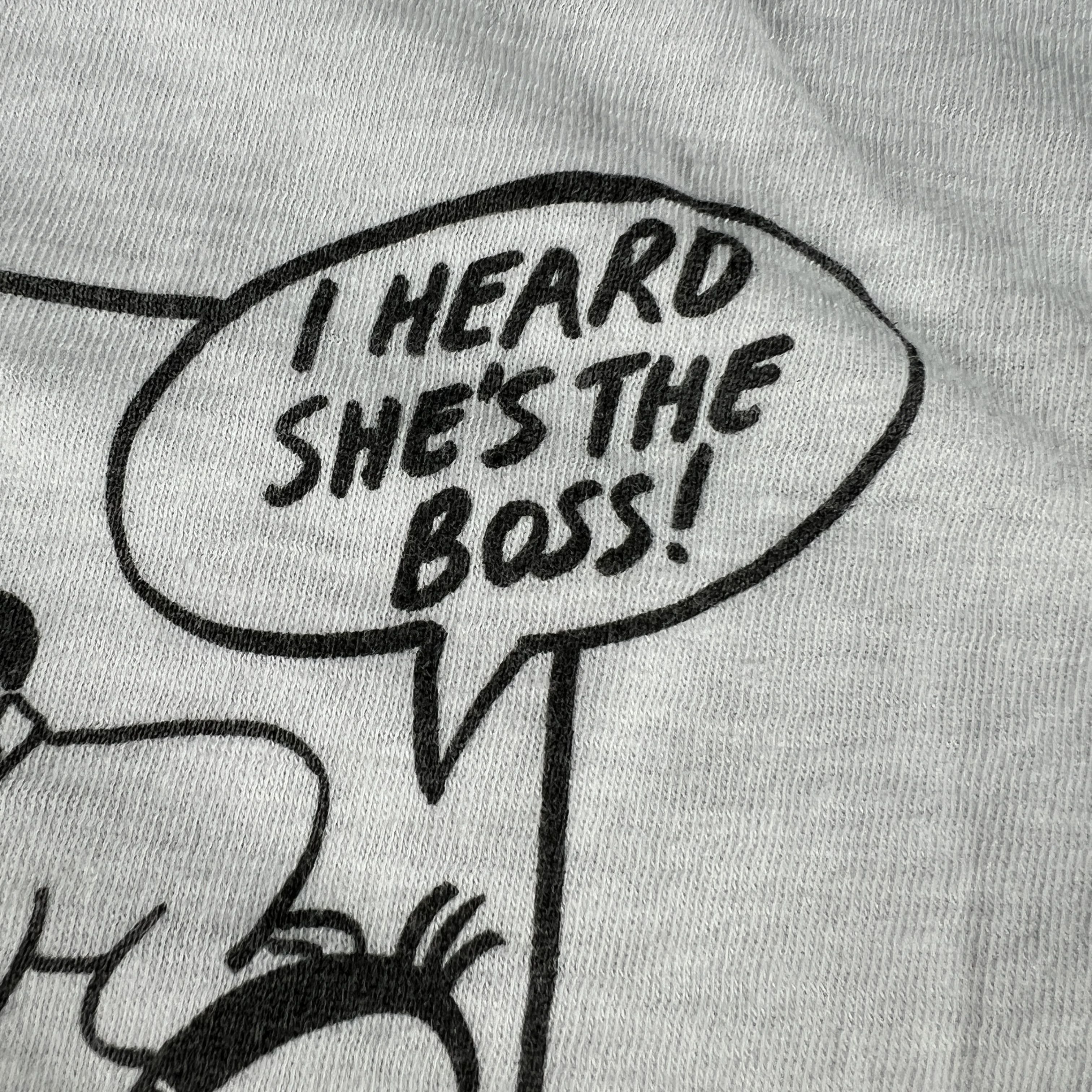 Vintage VTG 80s Mick Jagger She's The Boss Dingy Single Stitch Tee Size US S / EU 44-46 / 1 - 9 Thumbnail