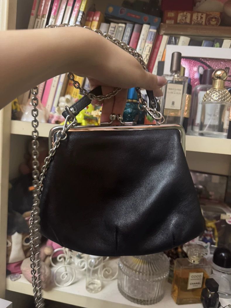 Vivienne Westwood Vivienne Westwood size os Black lambskin dumpling bag with Size ONE SIZE - 3 Thumbnail