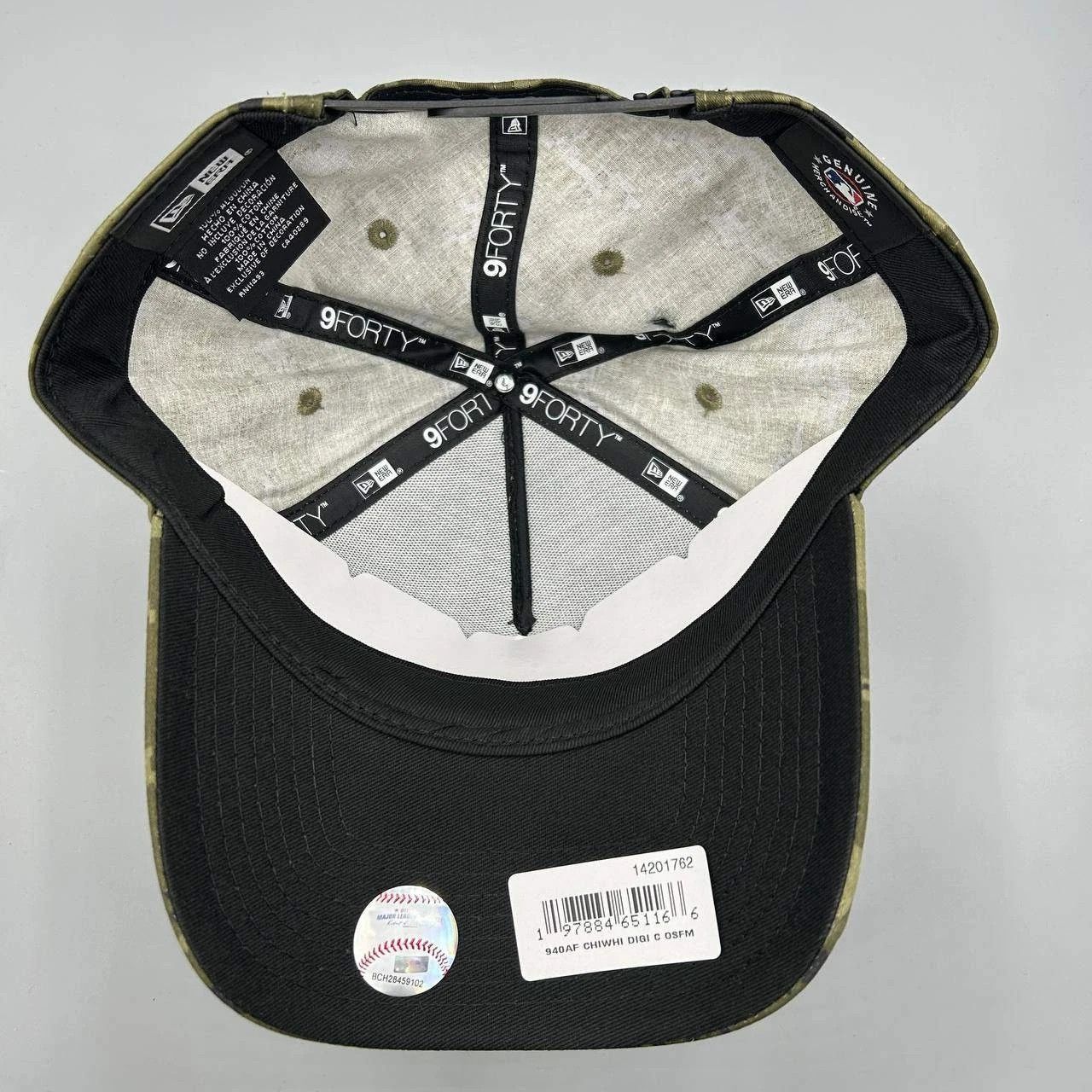 New Era Chicago White Sox Hat Men Camo Snap Back Cotton New A-Frame Size ONE SIZE - 4 Thumbnail
