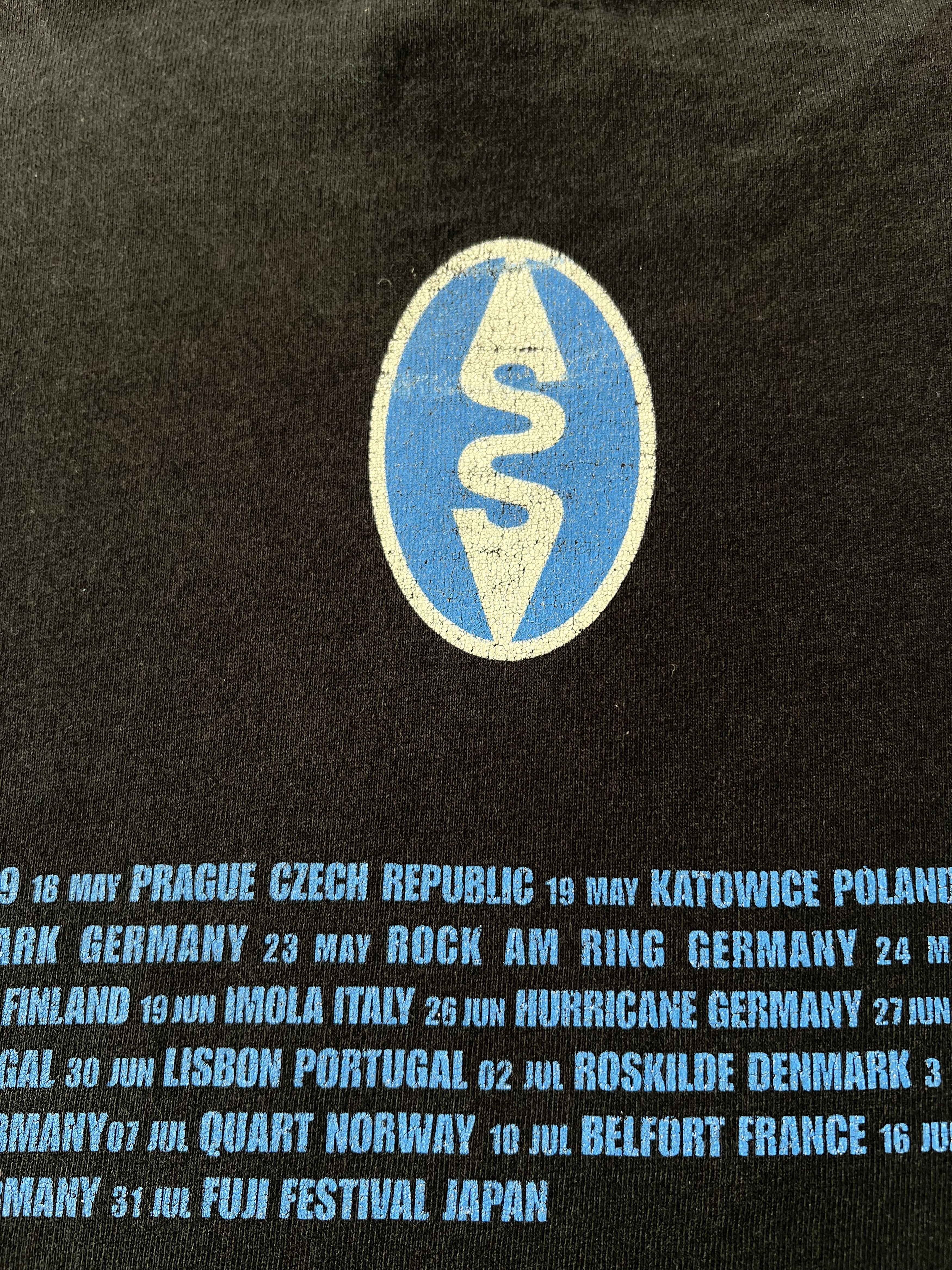 Band Tees Vintage 90s Skunk Anansie Post Orgasmic Chill Black T-shirt Size US XL / EU 56 / 4 - 13 Thumbnail