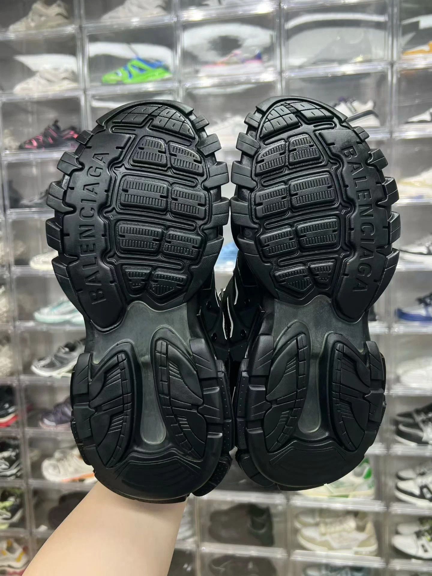 Balenciaga Track Black White 41 Minimal Wear