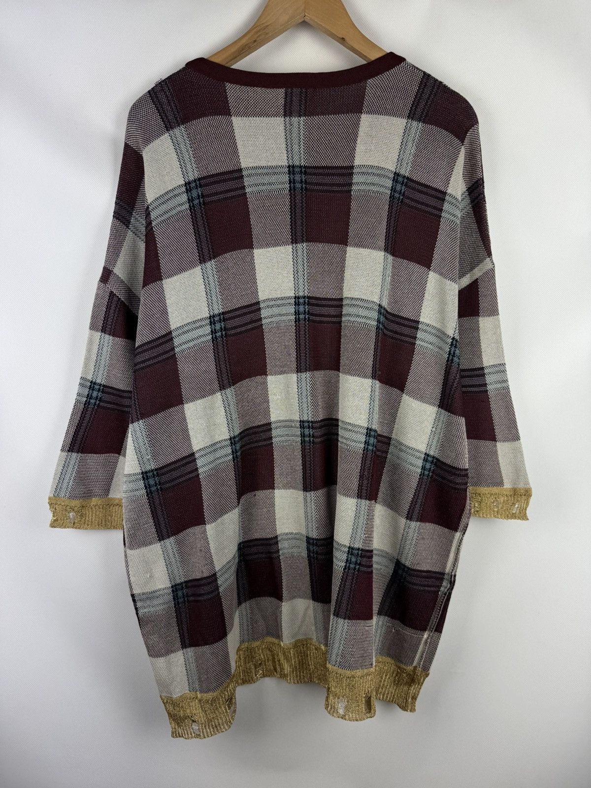 Acne Studios Acne Studios Beah Check SS17 Ladies Oversized Sweater Dress Size XS / US 0-2 / IT 36-38 - 17 Thumbnail