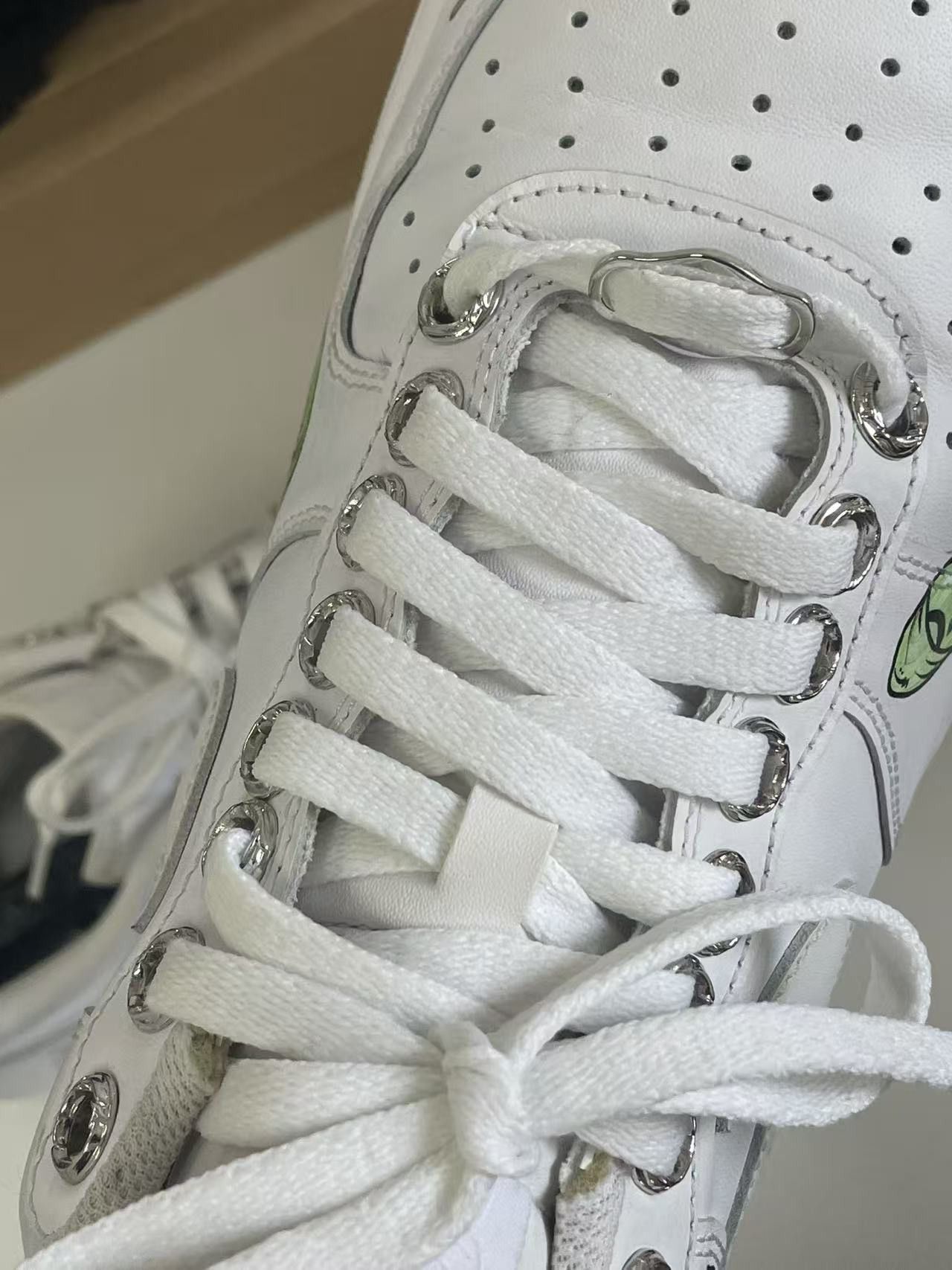 Chrome Hearts Chrome Hearts Air Force 1 Matty Boy White Sneakers Size US 12 / EU 45 - 8 Thumbnail