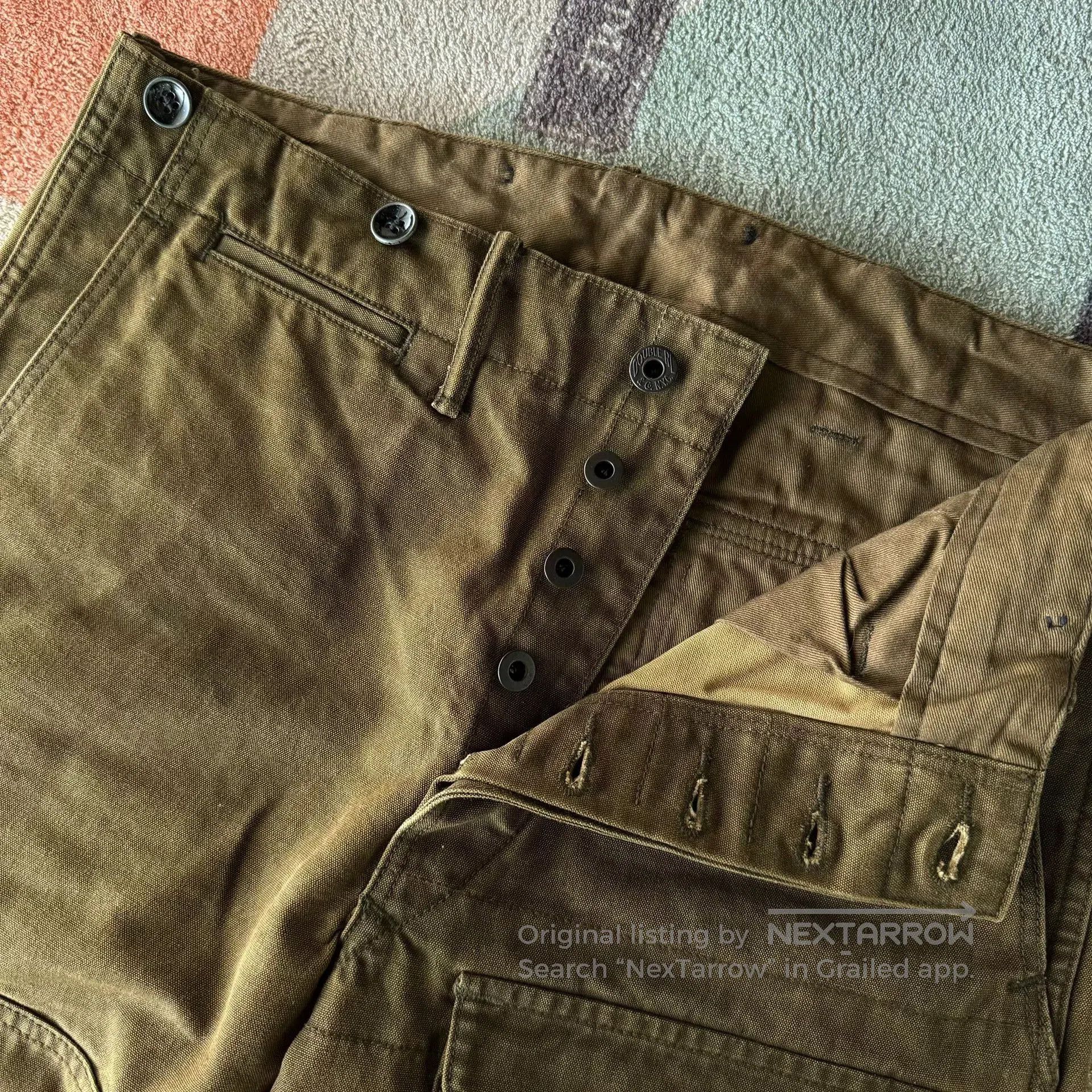 RRL Ralph Lauren RRL Canvas Cargo Pants. Size US 29 - 3 Thumbnail