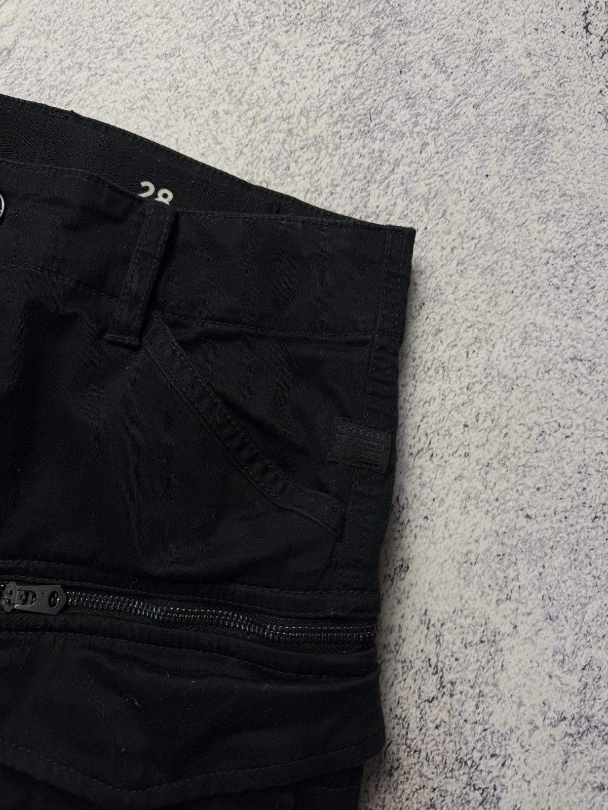 G-Star Mens Vintage G Star Raw Cargo Shorts rare army Y2K Size US 28 / EU 44 - 9 Thumbnail