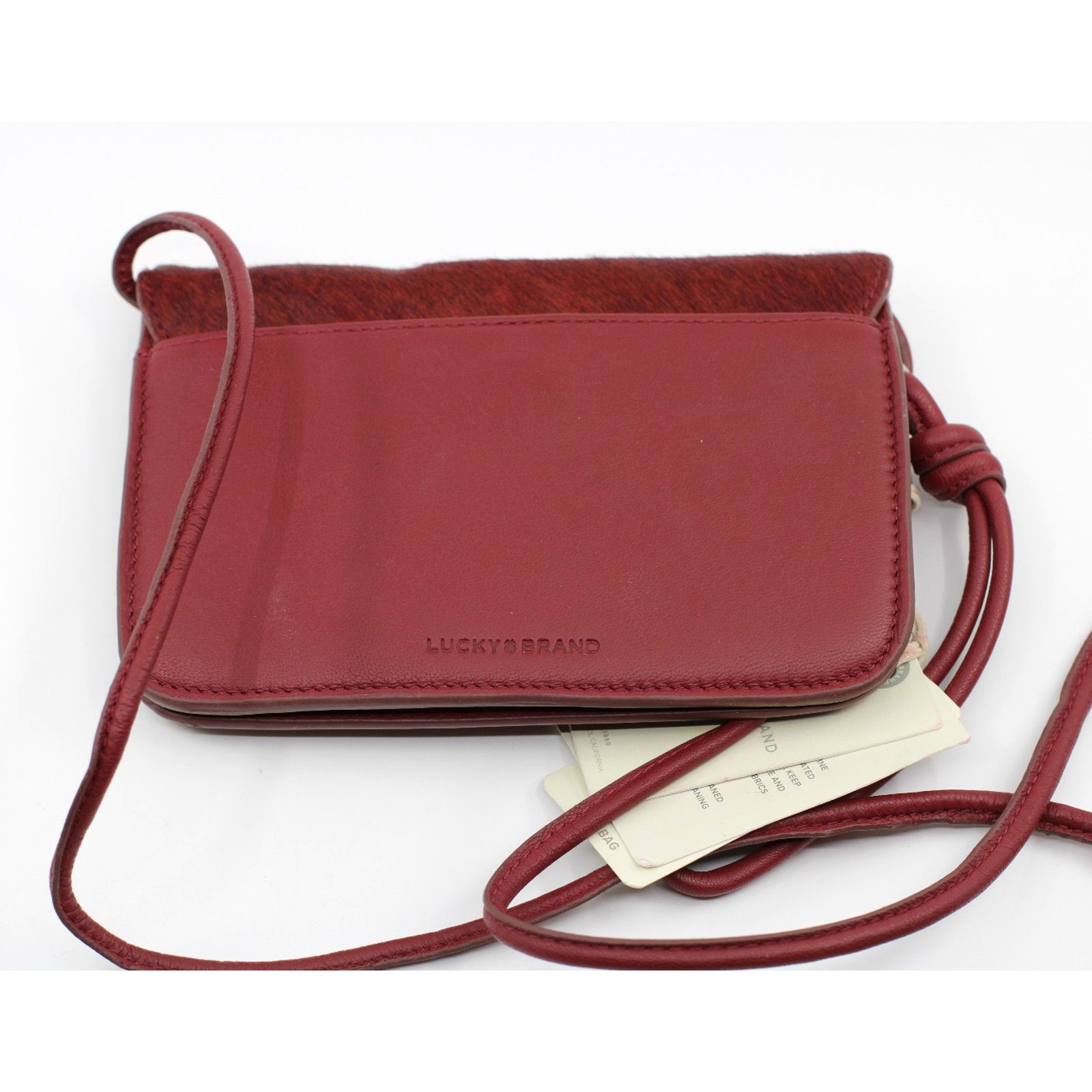 Lucky Brand New LUCKY BRAND Jiah Leather Wristlet Crossbody Bag $118 Size ONE SIZE - 2 Thumbnail