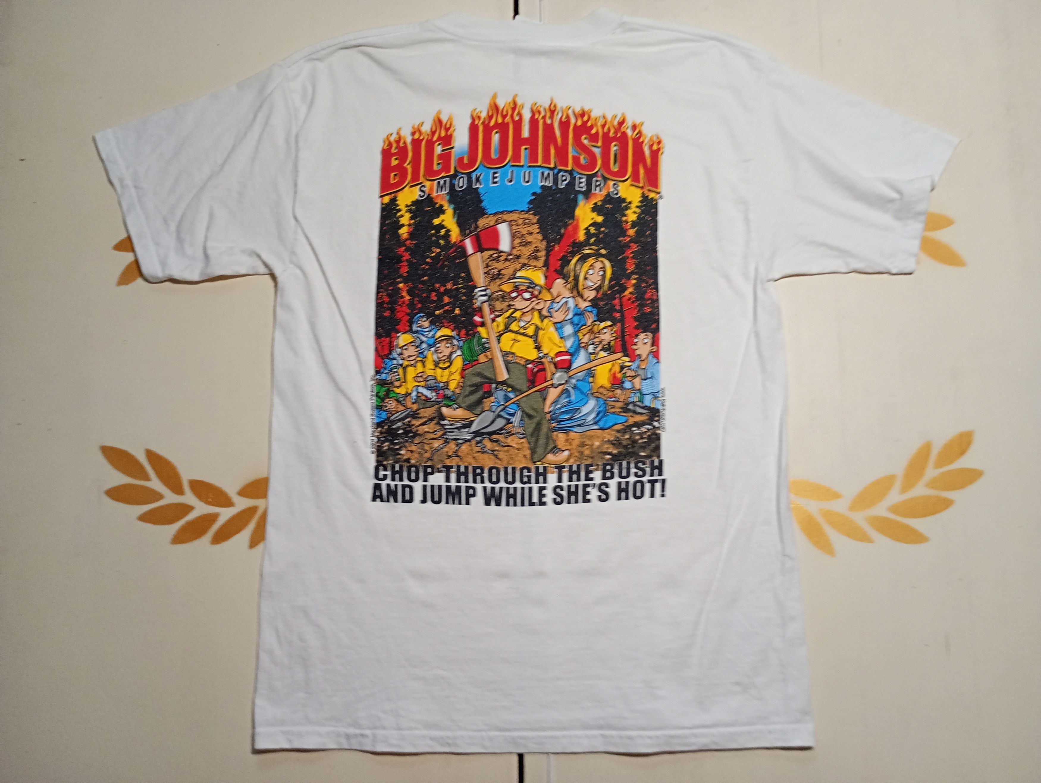 Gildan Big Johnson Smokejumpers Gildan T-Shirt 2004 Size US L / EU 52-54 / 3 - 1 Thumbnail