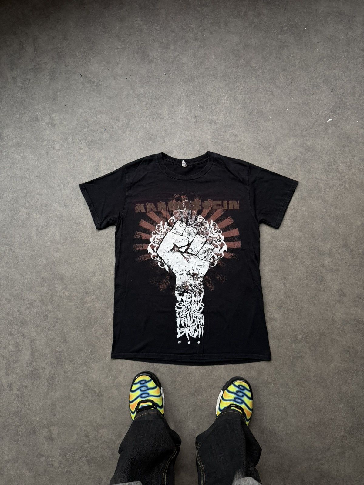 Goldwin vintage Rammstein tee Size US S / EU 44-46 / 1 - 1 Thumbnail