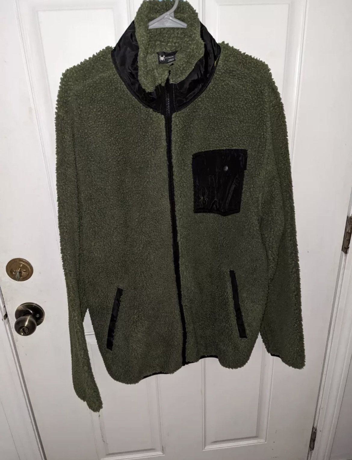 Designer × Spyder Spyder Fleece XL Olive Green(Made In Vietnam) Size US XL / EU 56 / 4 - 1 Thumbnail