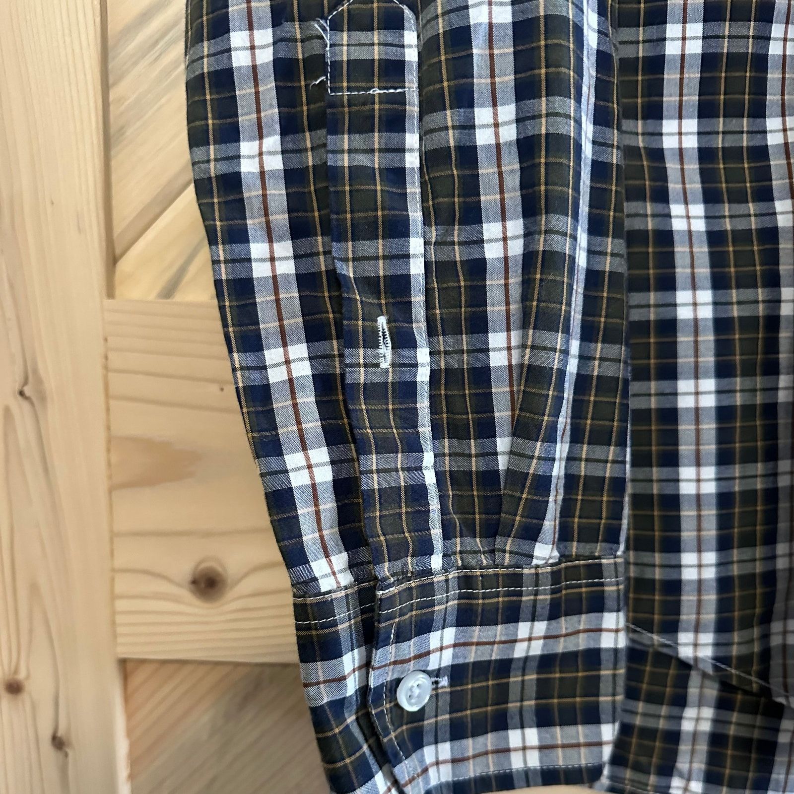 J.Crew Men's Slim Flex plaid cotton button down shirt from J. Crew Size US M / EU 48-50 / 2 - 4 Thumbnail