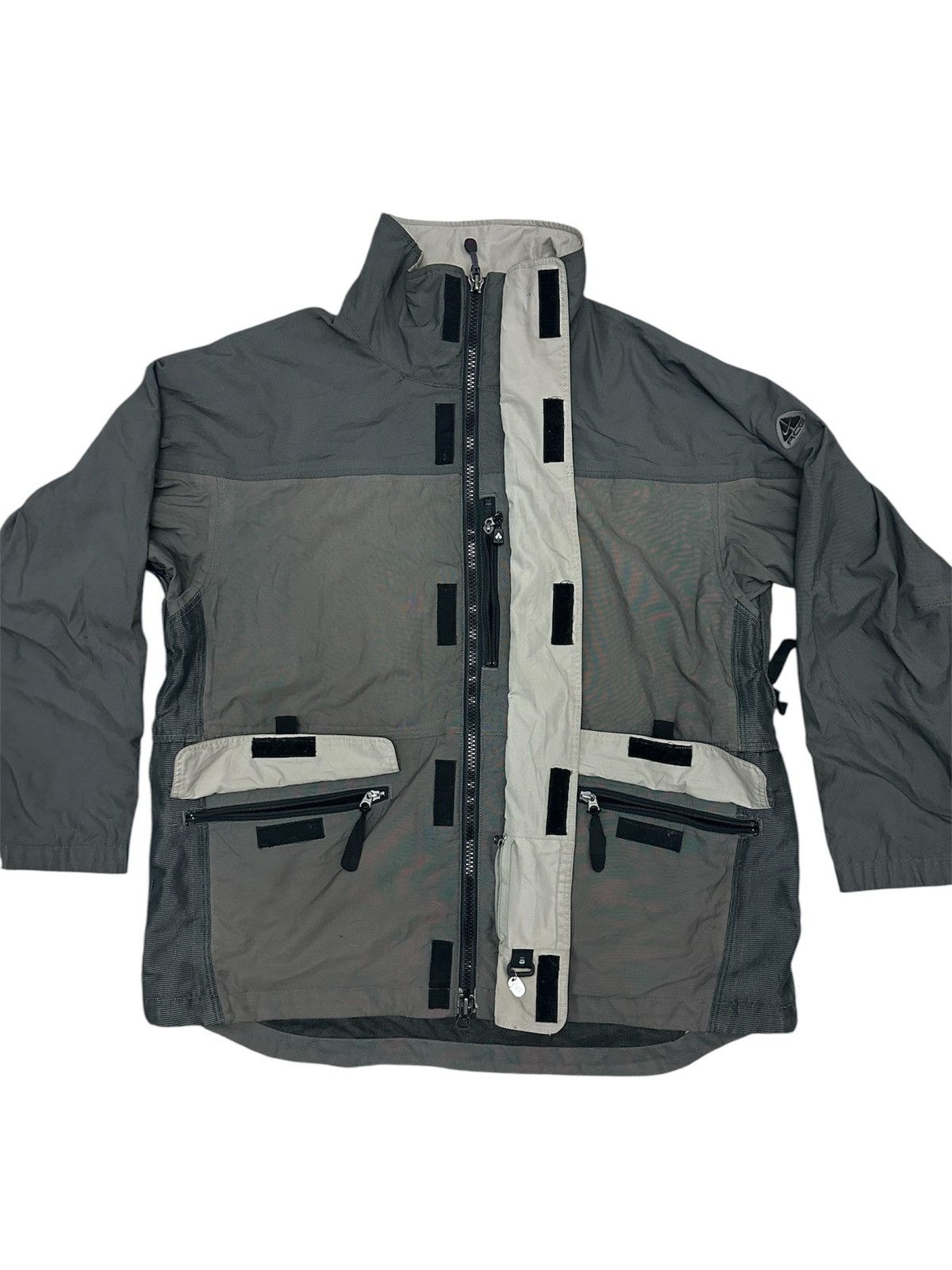 Nike ACG 🔥Vintage Nike Acg 3D Multi Pocket Jacket - Gray Size US L / EU 52-54 / 3 - 1 Thumbnail