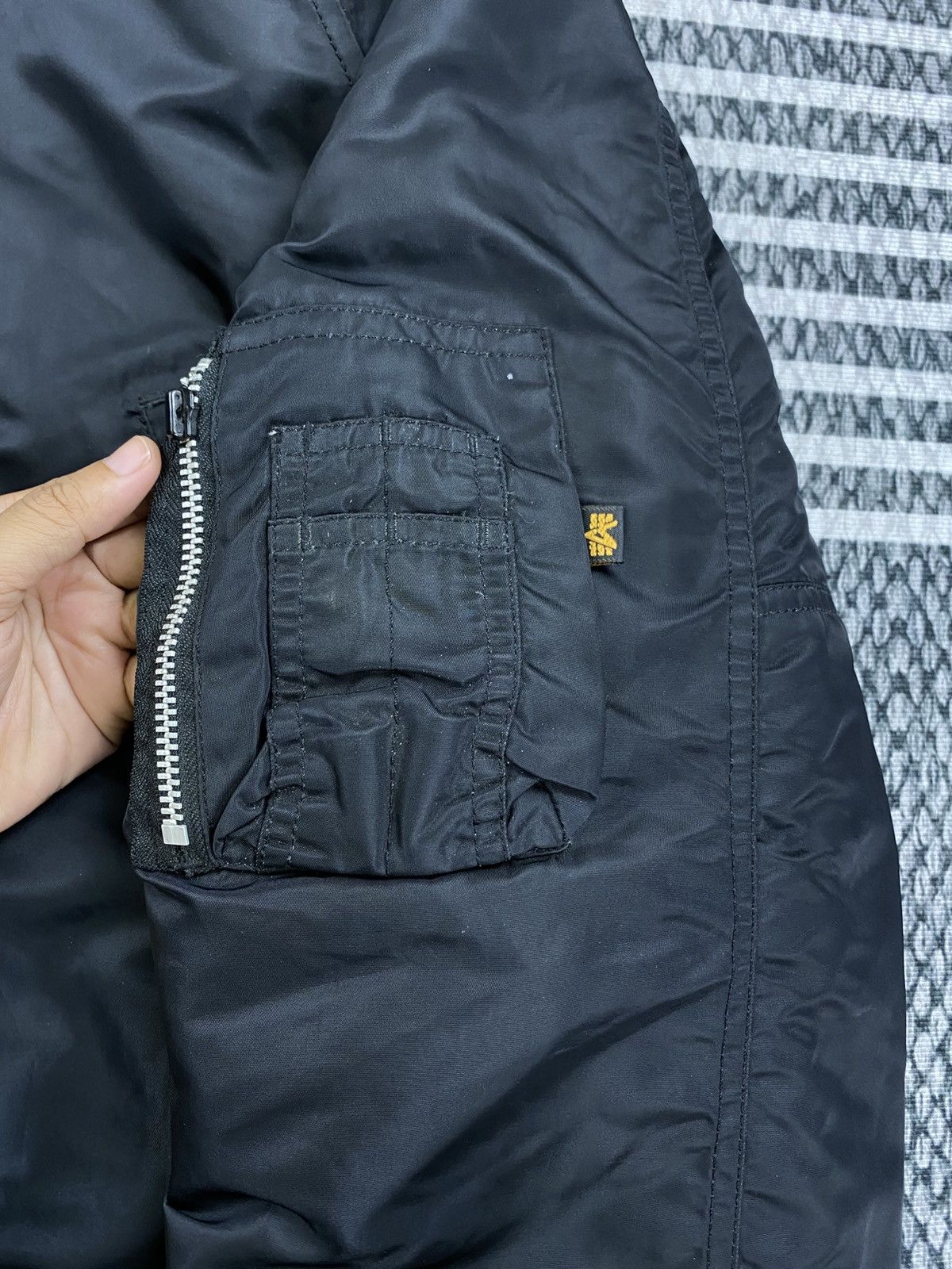 Alpha Industries Vintage Alpha Industries Premium Black Parka Jacket Size US XL / EU 56 / 4 - 10 Thumbnail