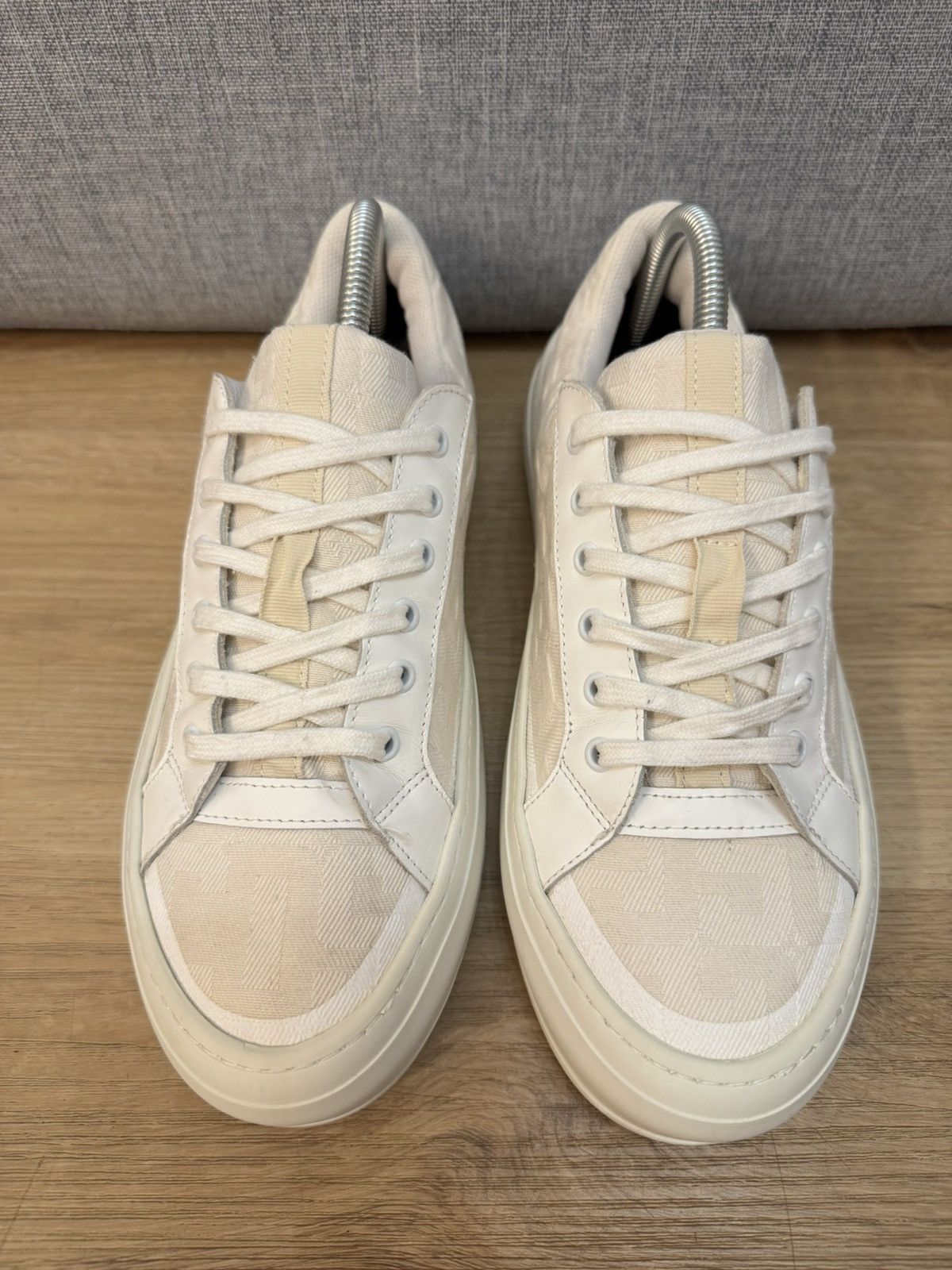 GCDS GCDS Monogram Jacquard Low Top Sneakers size 40 Size US 10 / IT 40 - 4 Thumbnail