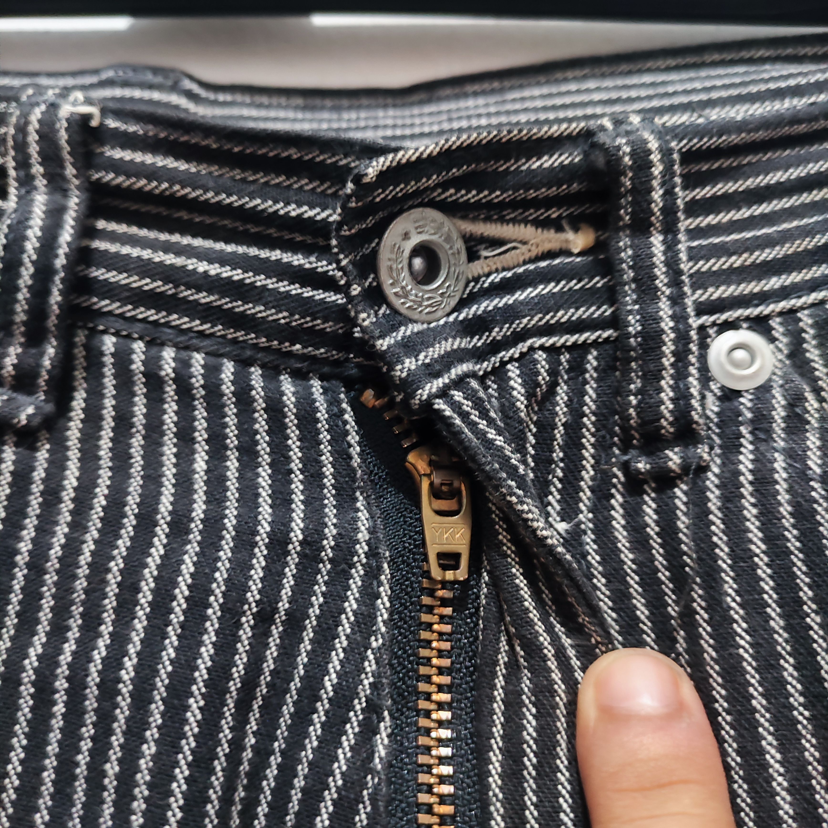 Studio D'Artisan Denim pants Hickory Studio D'ARTISAN Size US 30 / EU 46 - 4 Thumbnail