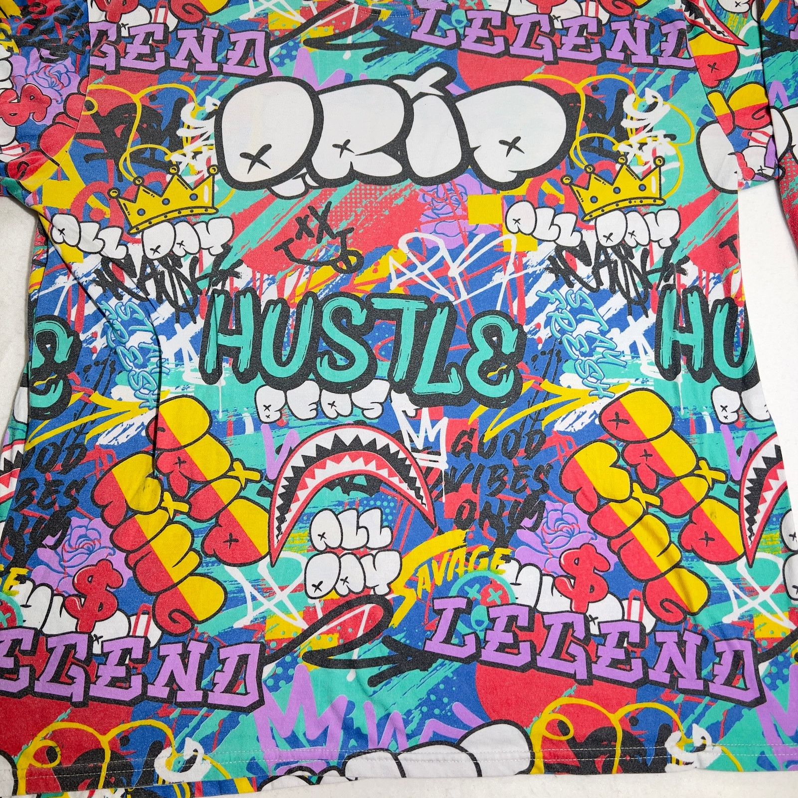 Fresh Laundry Fresh Laundry T-Shirt Woman's 2XL Graffiti Art Crew Neck Size XXL / US 16-18 / IT 52-54 - 2 Thumbnail