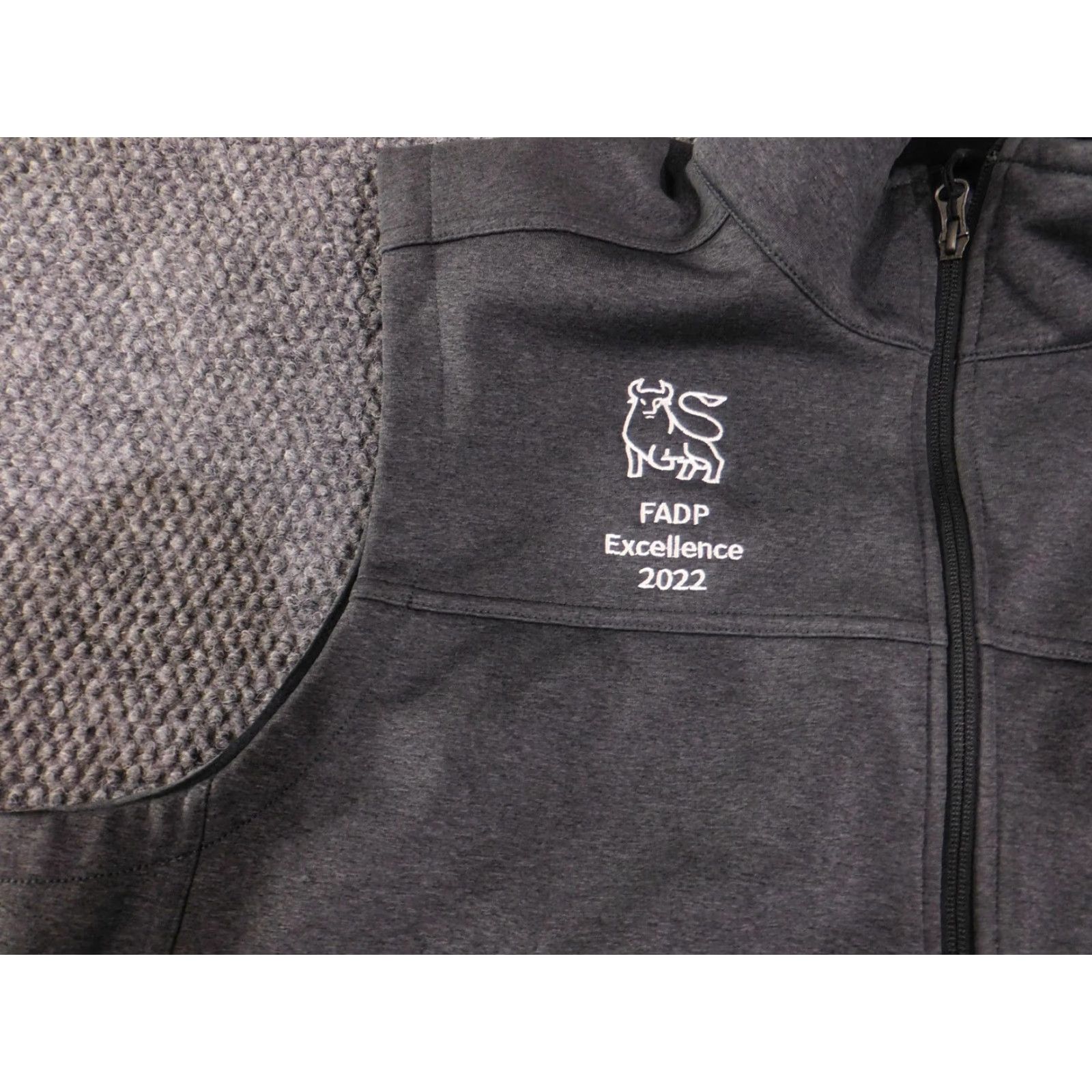 The North Face The North Face Vest Mens XL Gray Soft Shell Full Zip Embroidered FADP 2022 Size US XL / EU 56 / 4 - 5 Thumbnail