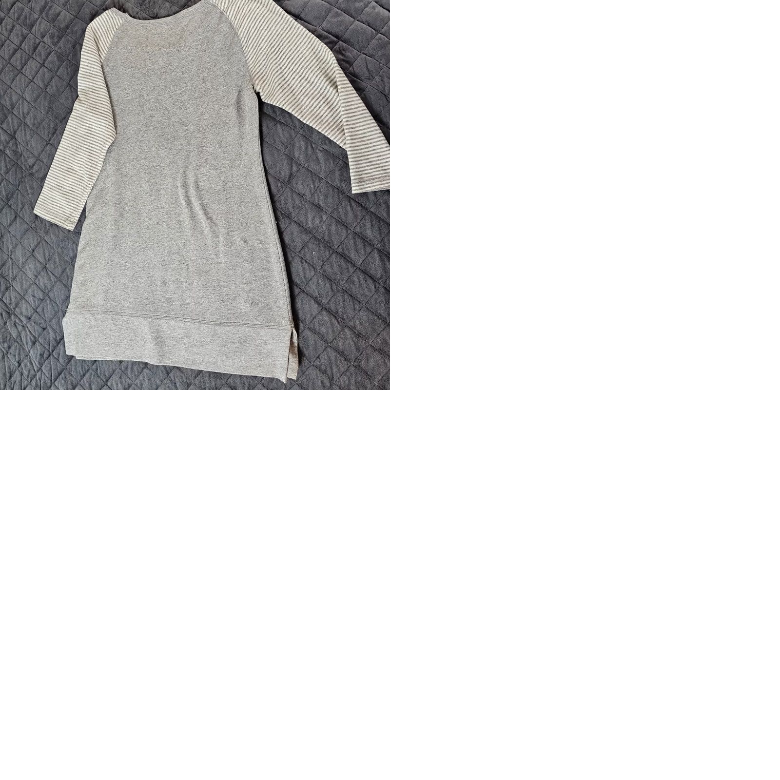 Nautica Nautica Nightie Gown Striped 3/4 Sleeve Gray S Ladies Sleepwear070 Size ONE SIZE - 9 Thumbnail