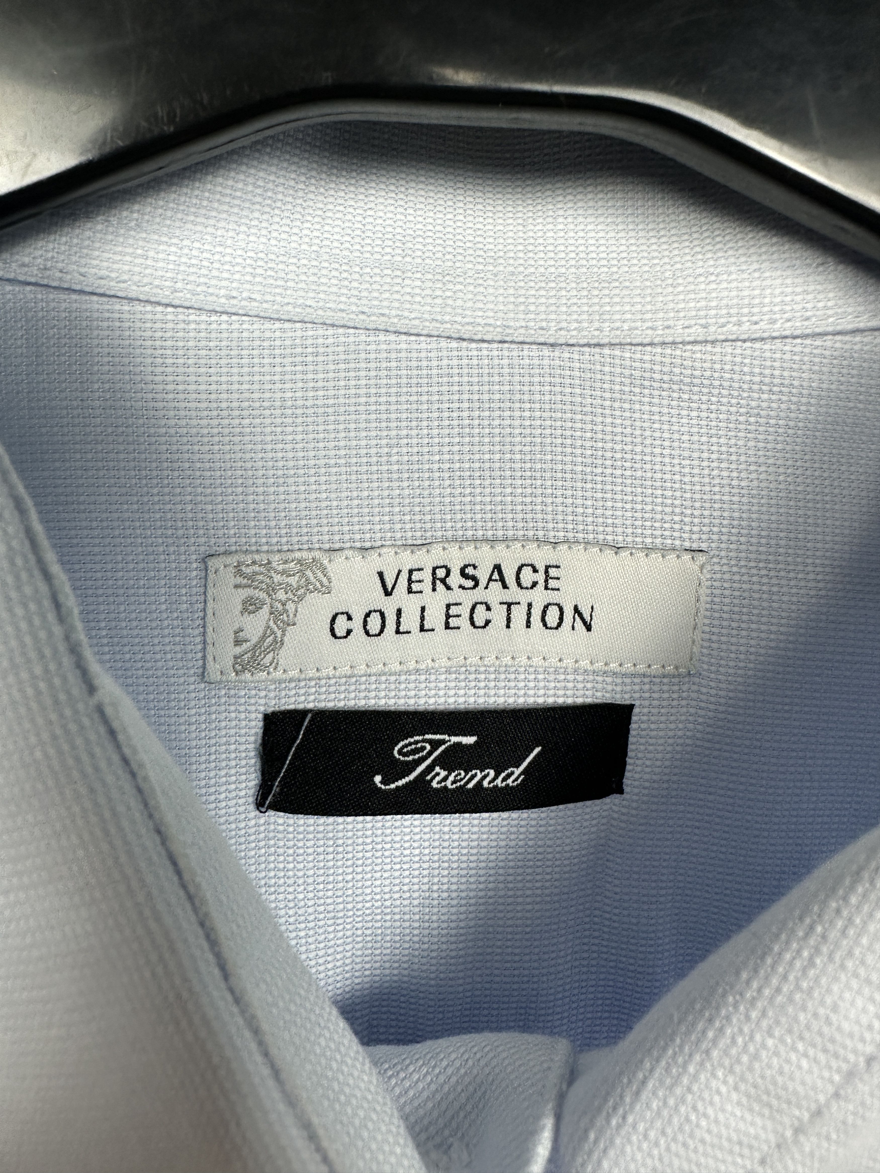 Versace Versace Collection Mens Long Sleeve Shirt Size US L / EU 52-54 / 3 - 3 Thumbnail