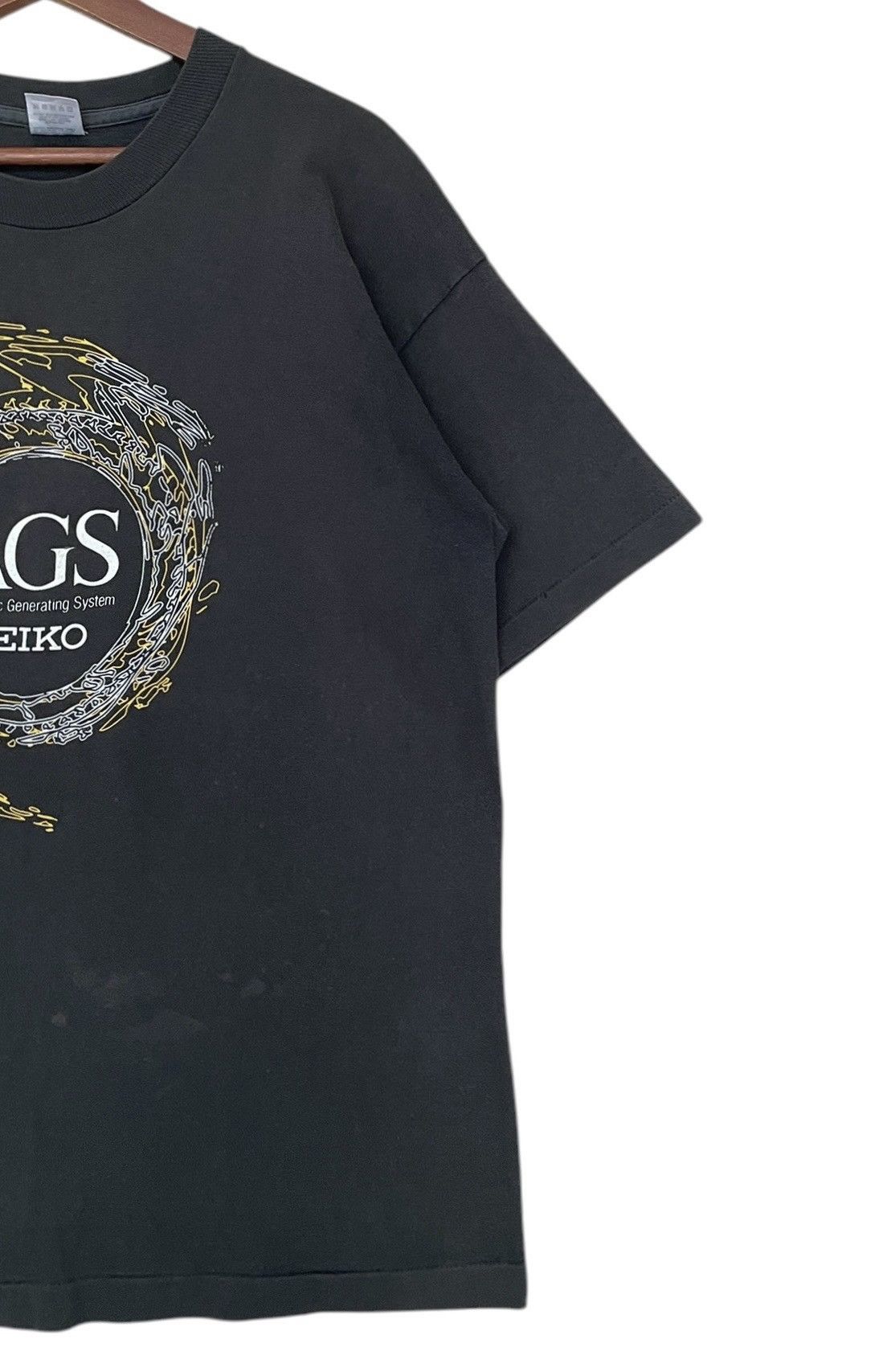 Seiko × Vintage Vintage Brand Seiko Made in Usa Tshirt 1990s Size US L / EU 52-54 / 3 - 4 Thumbnail