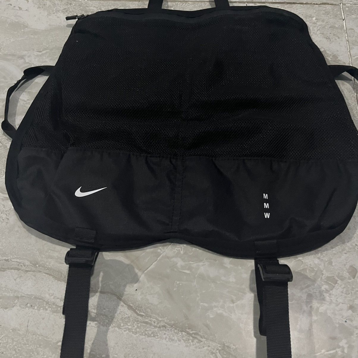 1017 ALYX 9SM × Nike Nike x MMW Matthew M.Williams Black 005 Slide Bag Size ONE SIZE - 4 Thumbnail