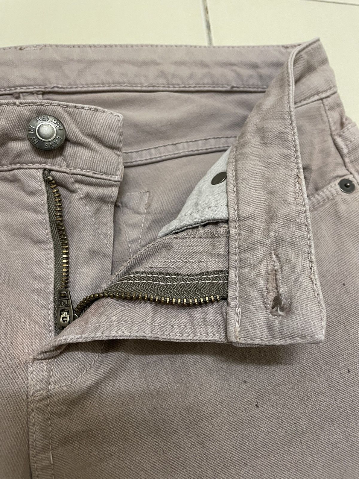 Helmut Lang Helmut Lang NY Brush Wash Skinny Jeans Size 29" - 9 Thumbnail