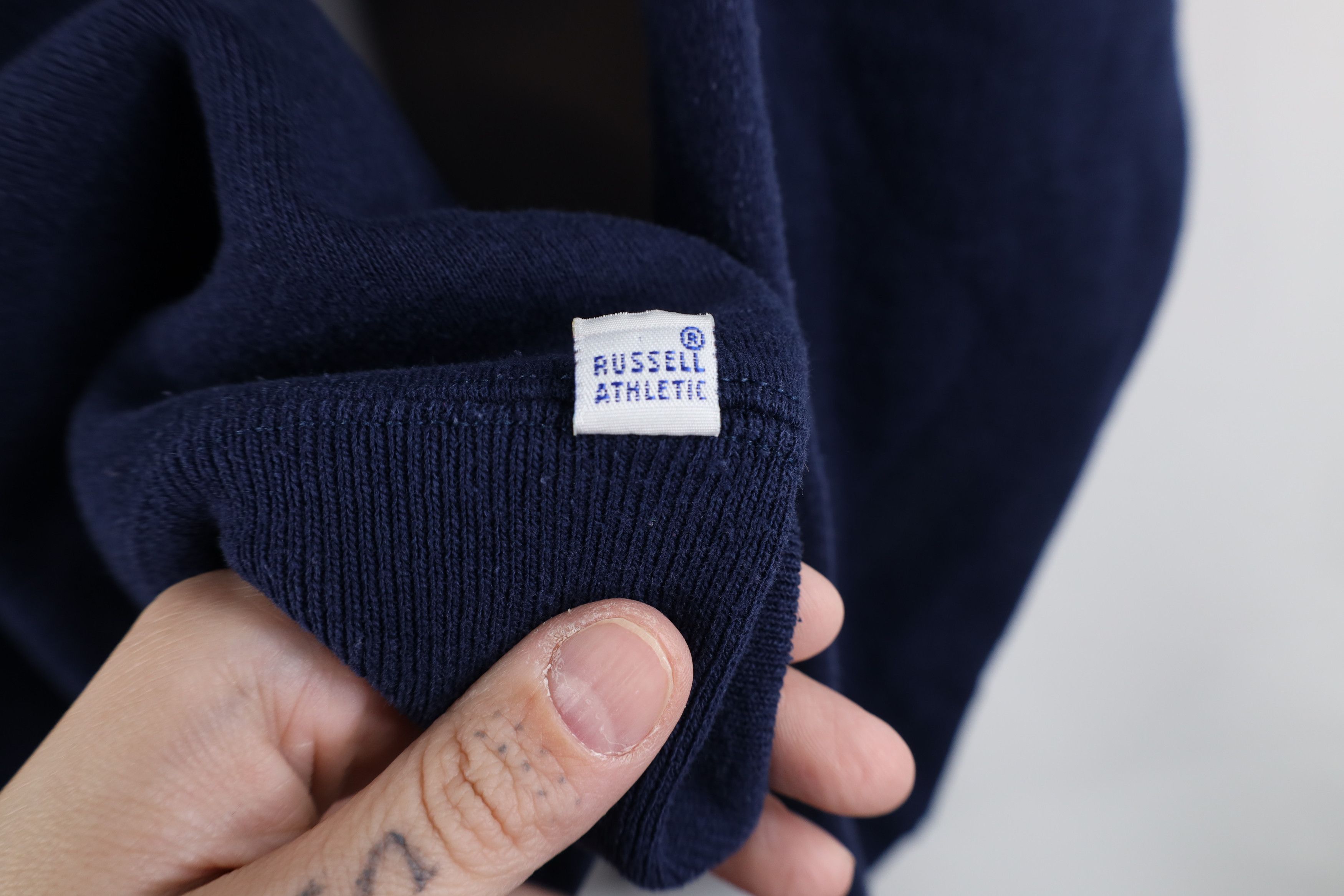 Russell Athletic × Vintage Vintage 90s Russell Athletic State University Sweatshirt USA Size US XL / EU 56 / 4 - 5 Thumbnail
