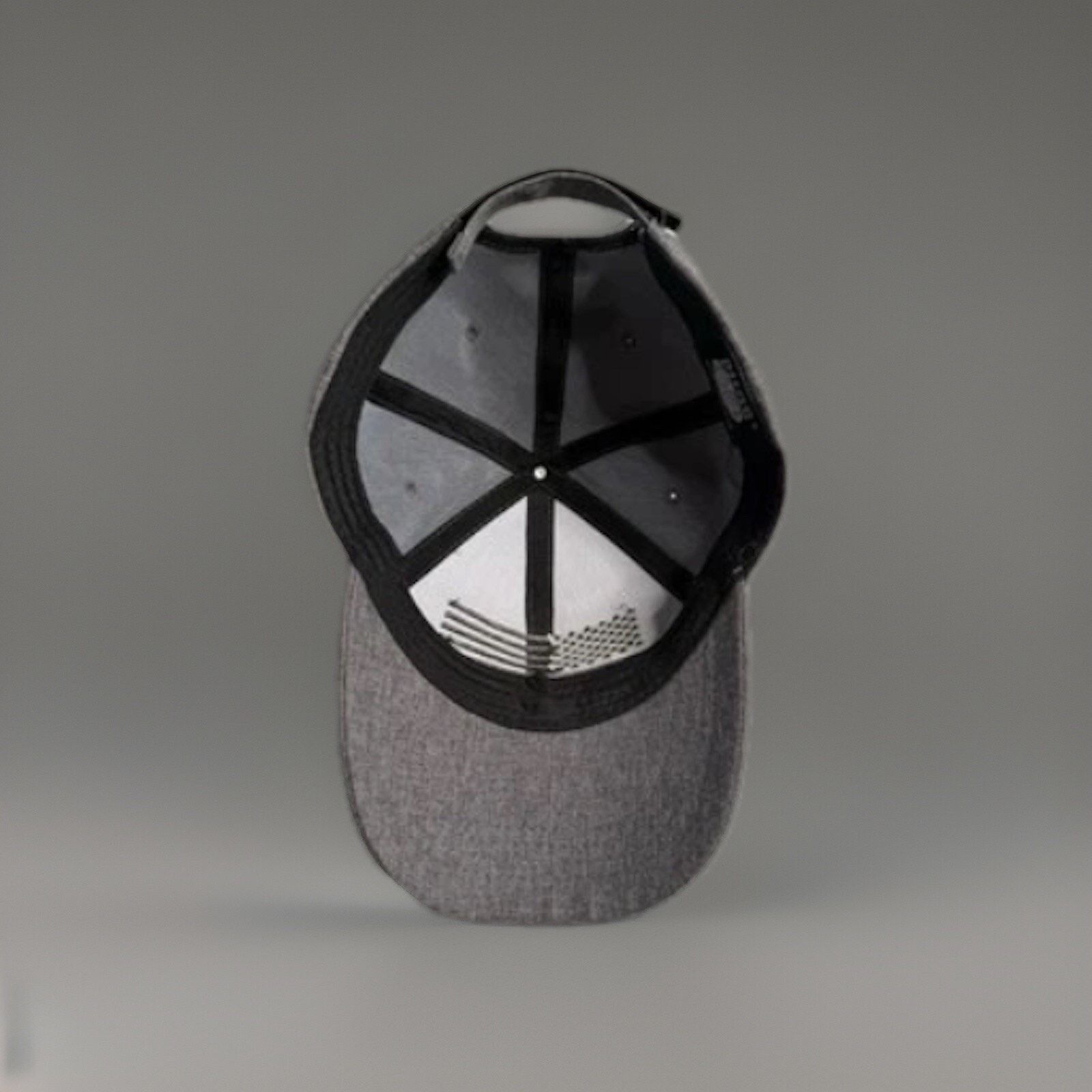 & Other Stories USA Flag Hat Gray Black Military Army Trucker Embroidered Size ONE SIZE - 7 Thumbnail