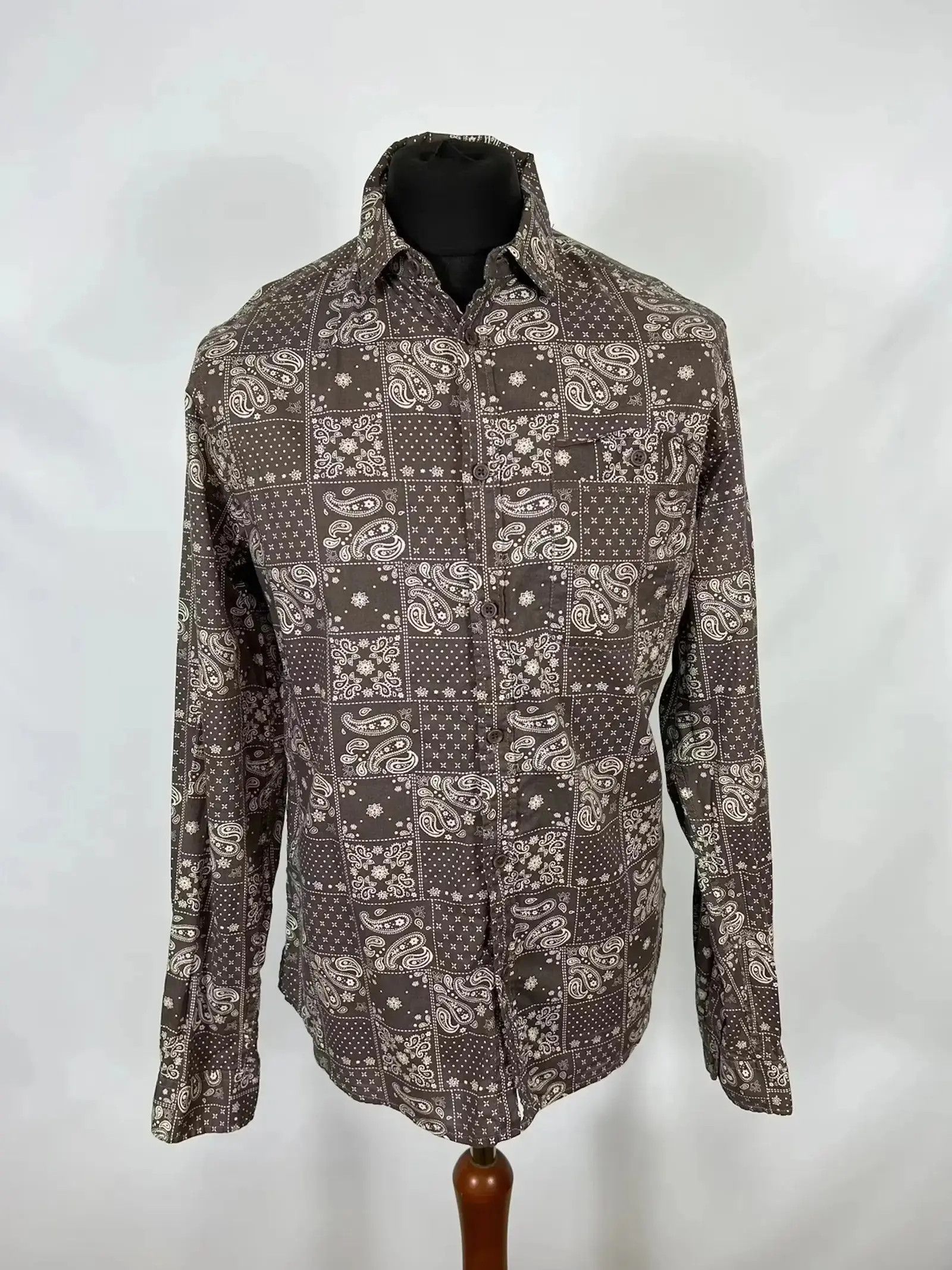 Earnest Sewn Earnest Sewn New York bandana shirt long sleeve Size US S / EU 44-46 / 1 - 1 Thumbnail