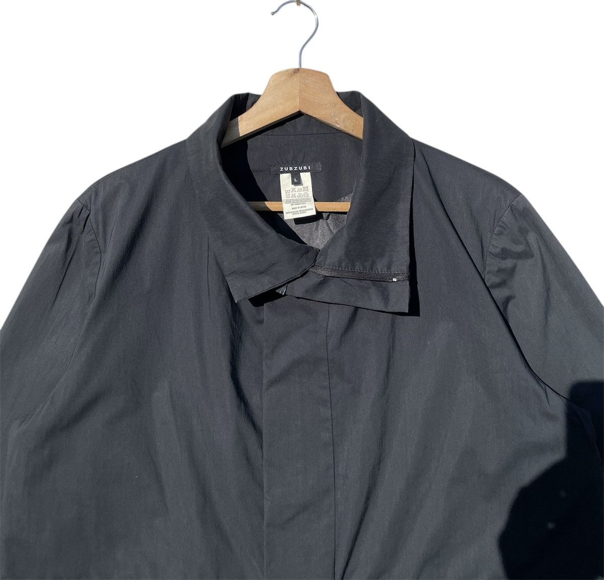 Japanese Brand Miyazaki Masahiro Zubzubi Long Coat with Detachable Collar Size US L / EU 52-54 / 3 - 5 Thumbnail