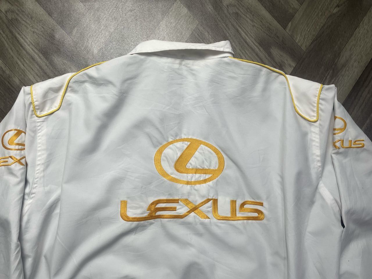 Vintage Vintage 1990S Lexus Sweater Jacket Size US L / EU 52-54 / 3 - 14 Thumbnail