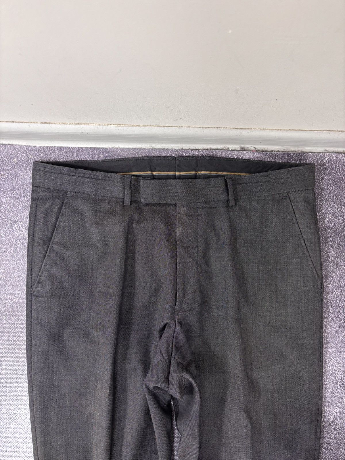 BENVENUTO. Benvenuto Fabrizio Men’s 2-Piece 4 Seasons Grey Wool Suit Size 42R - 16 Thumbnail