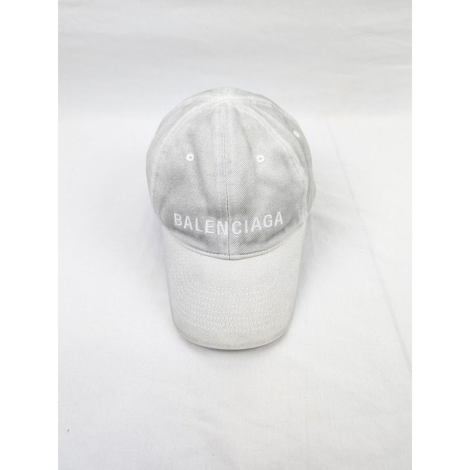 Balenciaga o1rshd1 Size: S / Logo Hat/Cap in White Size ONE SIZE - 1 Thumbnail